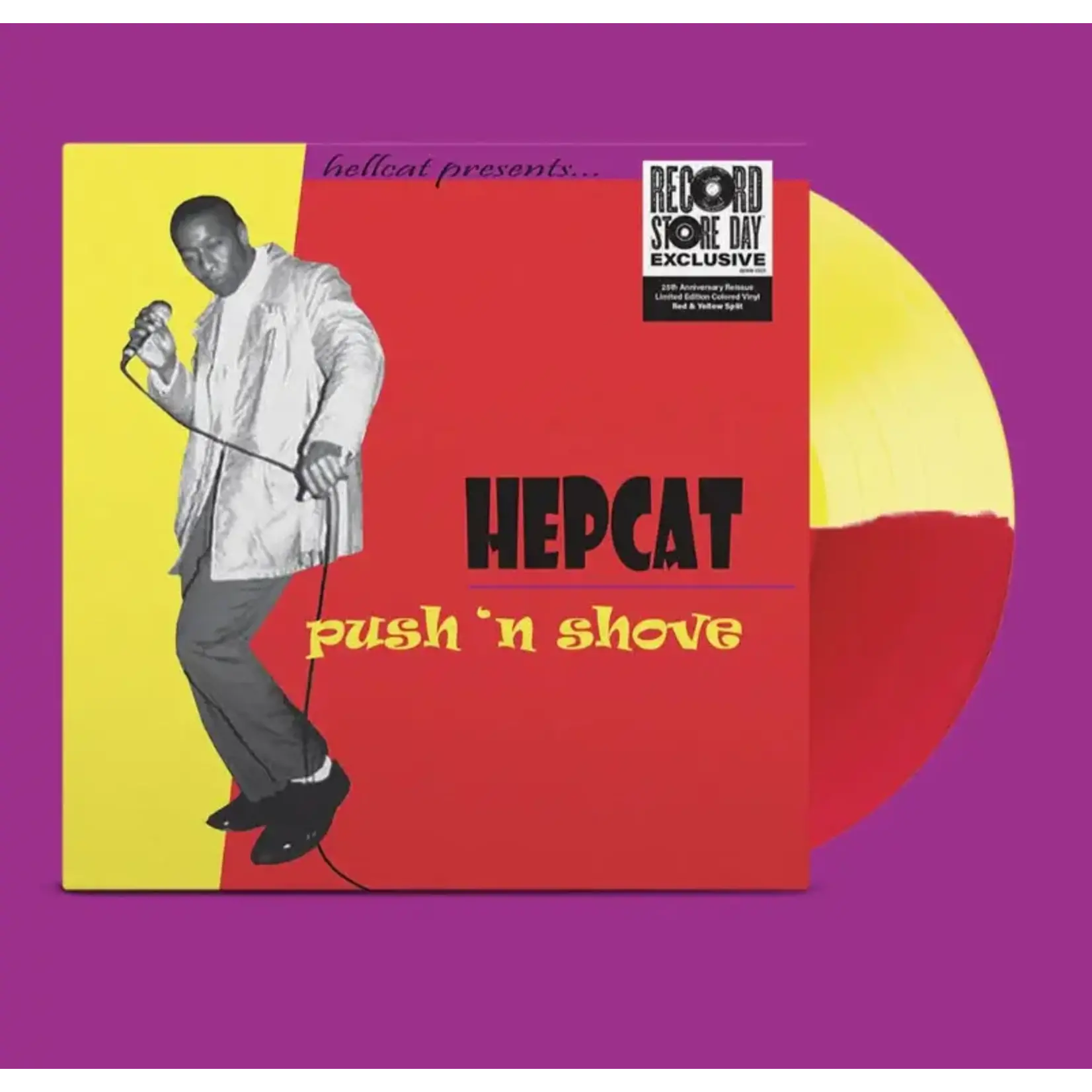 Hepcat - Push 'N Shove (25th Ann) (Red/Yellow Vinyl) [LP] (RSD2025)