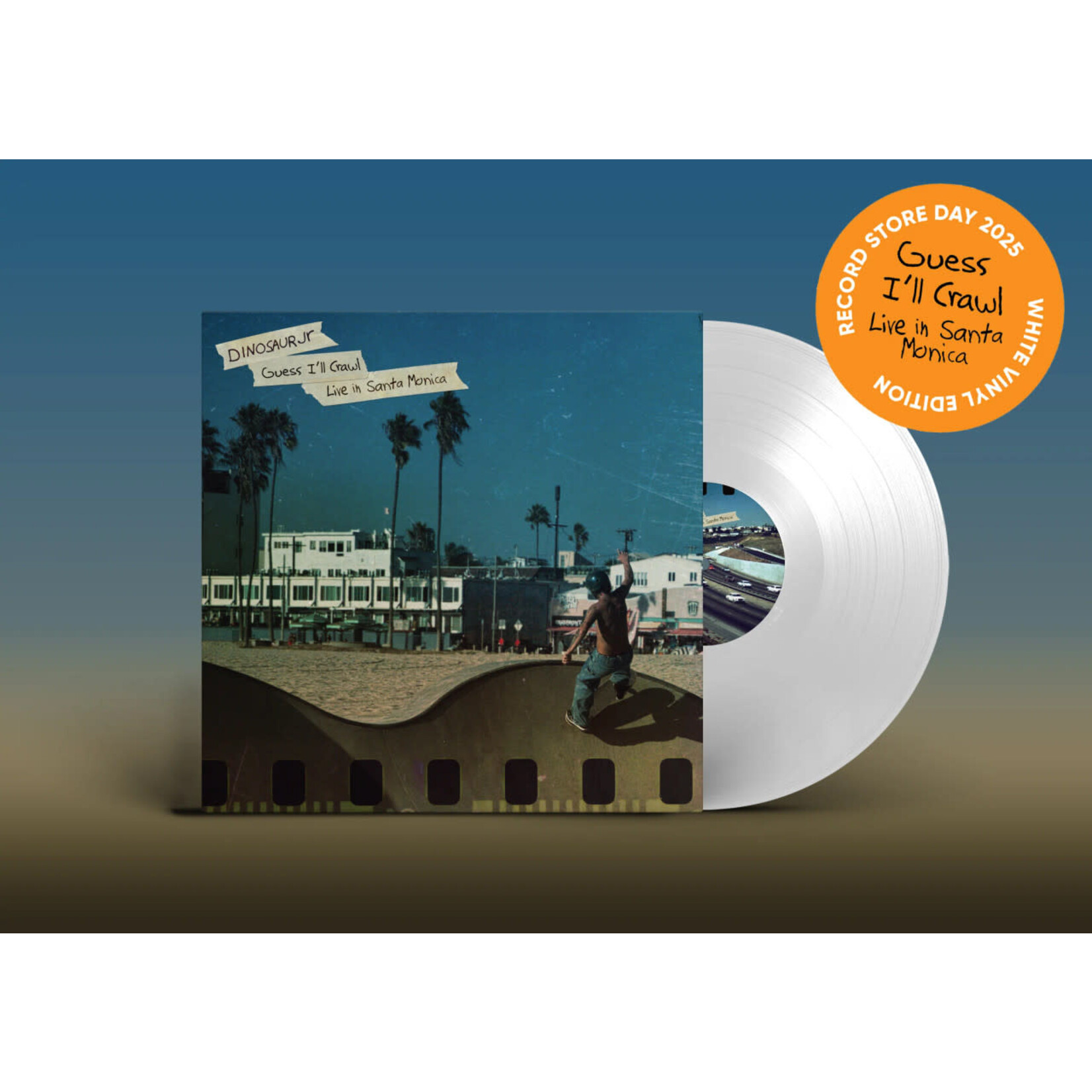 Dinosaur Jr. - Guess I'll Crawl (Live In Santa Monica) (White Vinyl) [LP] (RSD2025)