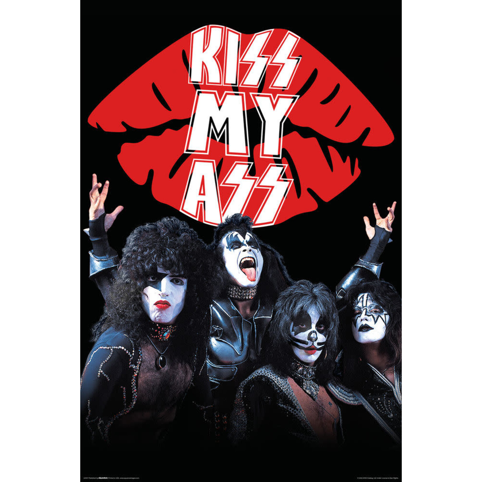 Poster - Kiss: Kiss My Ass