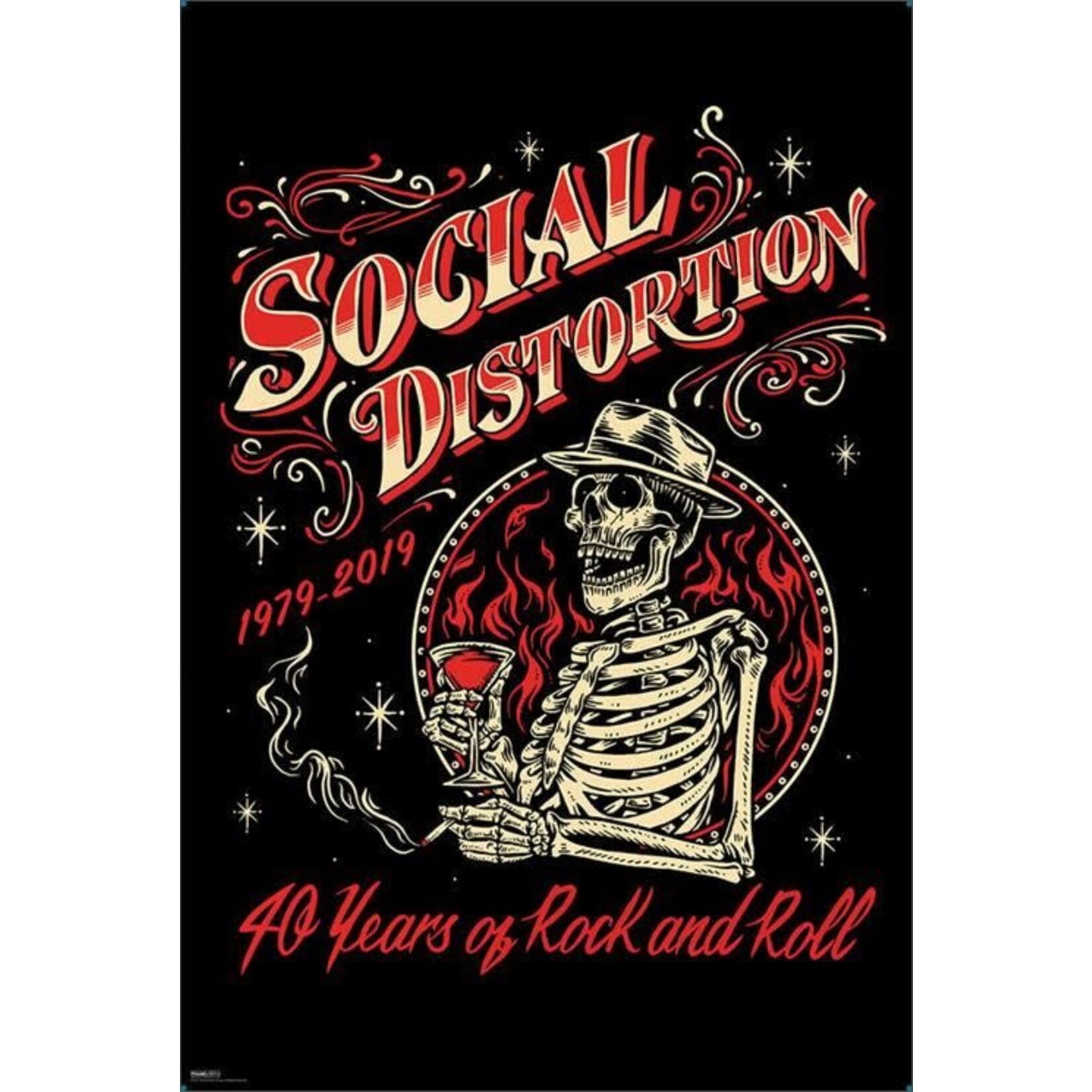 Poster - Social Distortion: 40 Years
