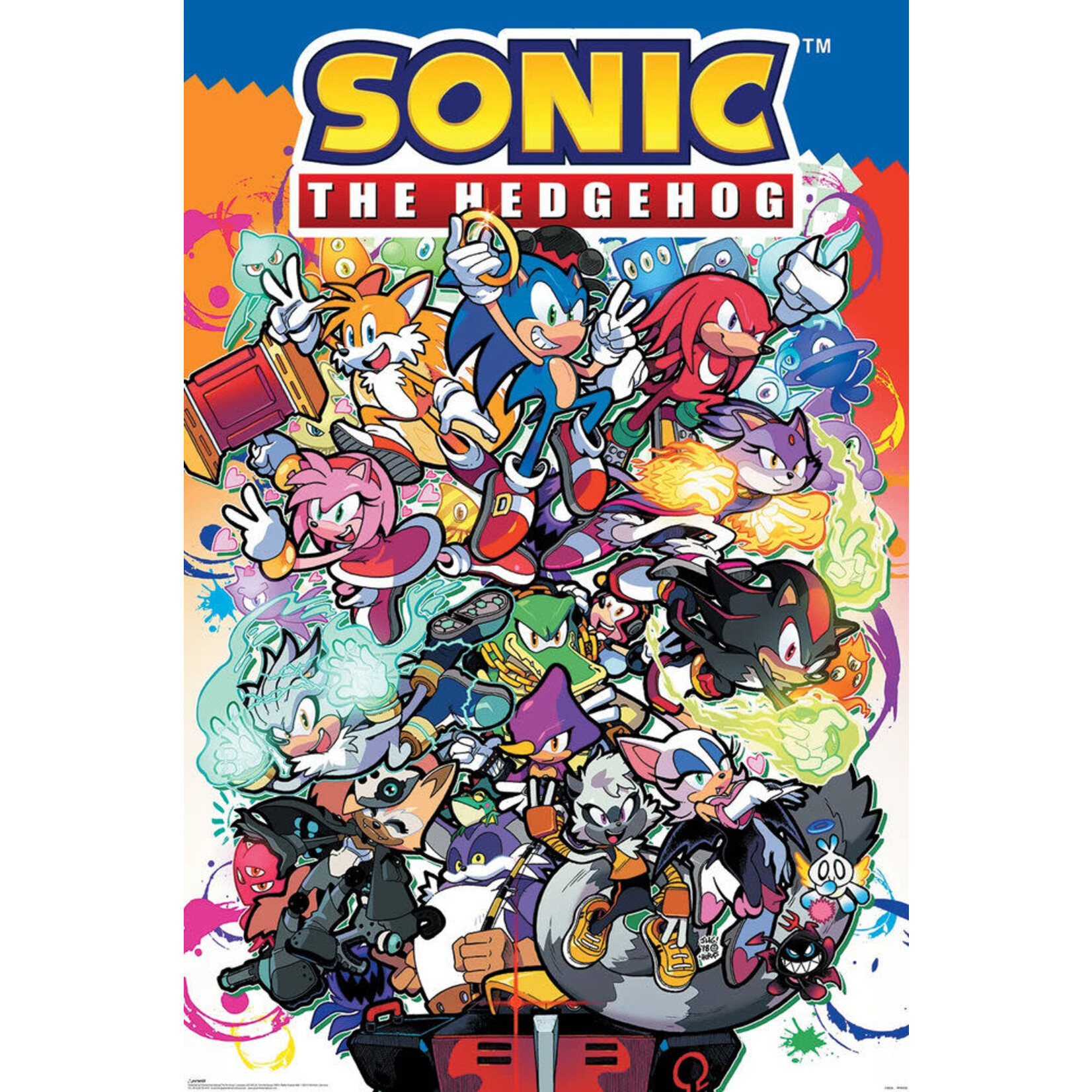 Poster - Sonic The Hedgehog: Characters