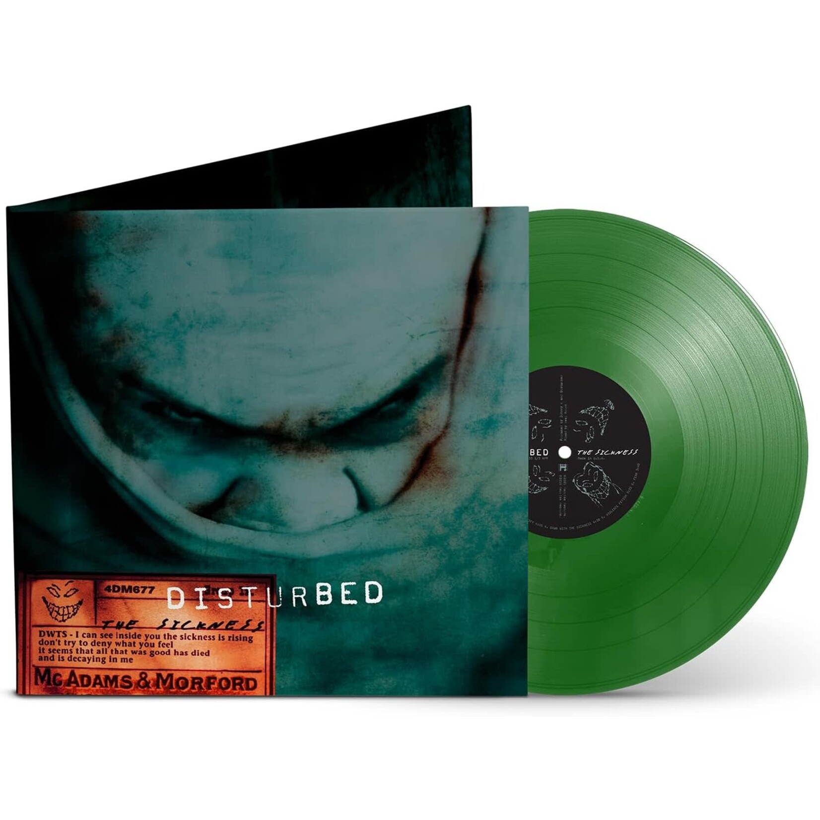 Disturbed - The Sickness (25th Ann Ed) (Green Vinyl) [LP]