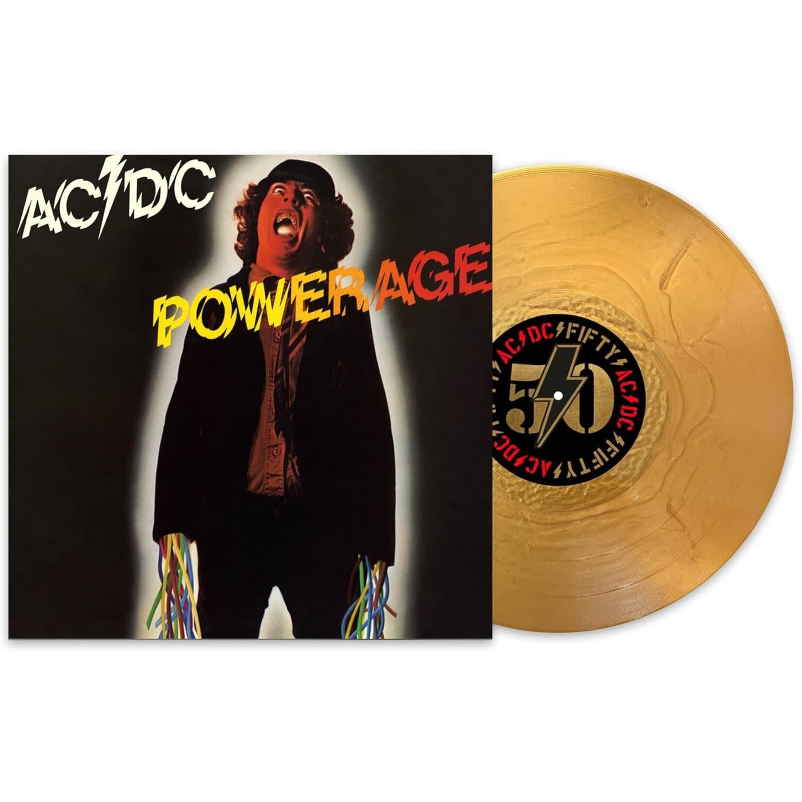 AC/DC - Powerage (50th Ann Gold Vinyl) [LP]