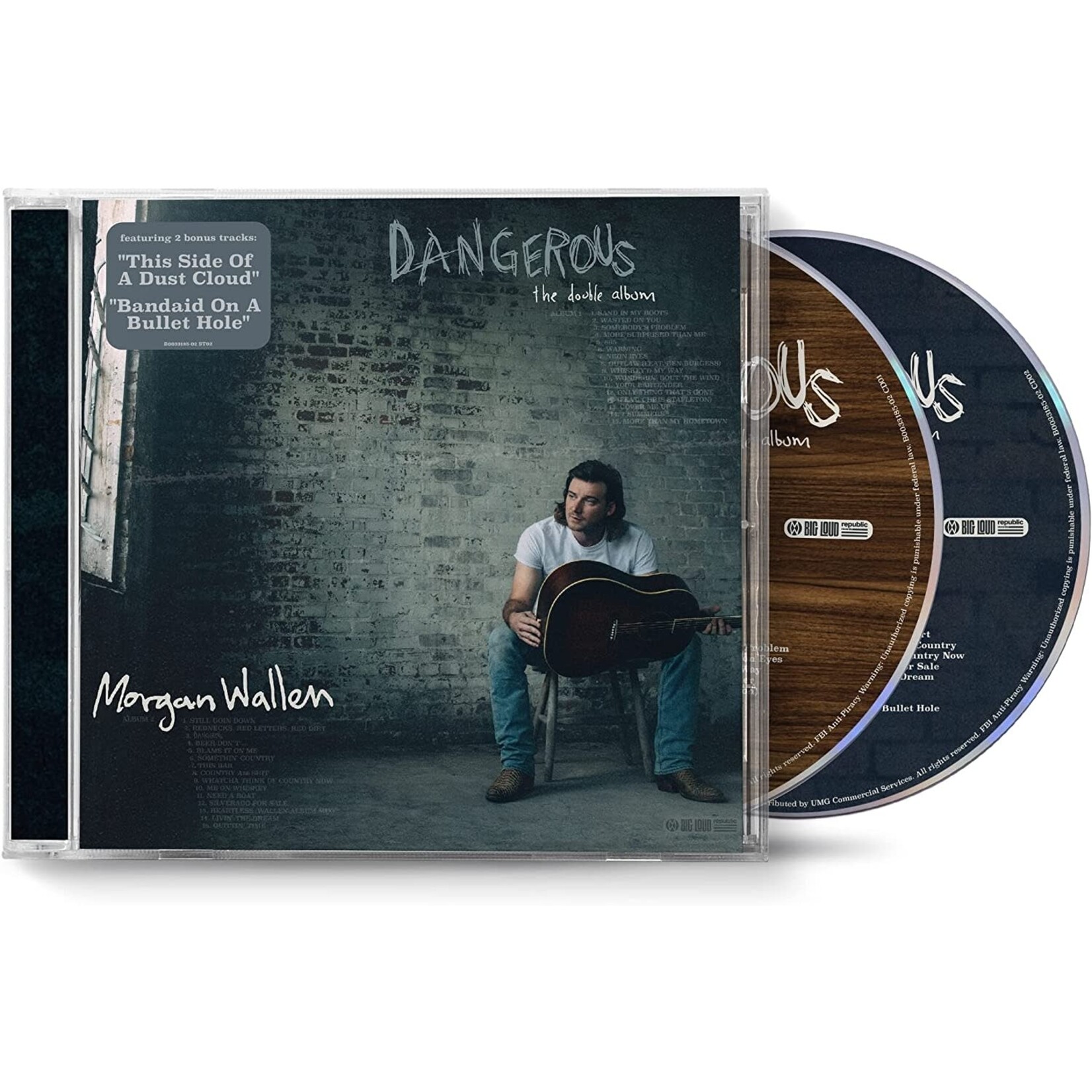 Morgan Wallen - Dangerous: The Double Album (2 Bonus Tracks) [2CD]