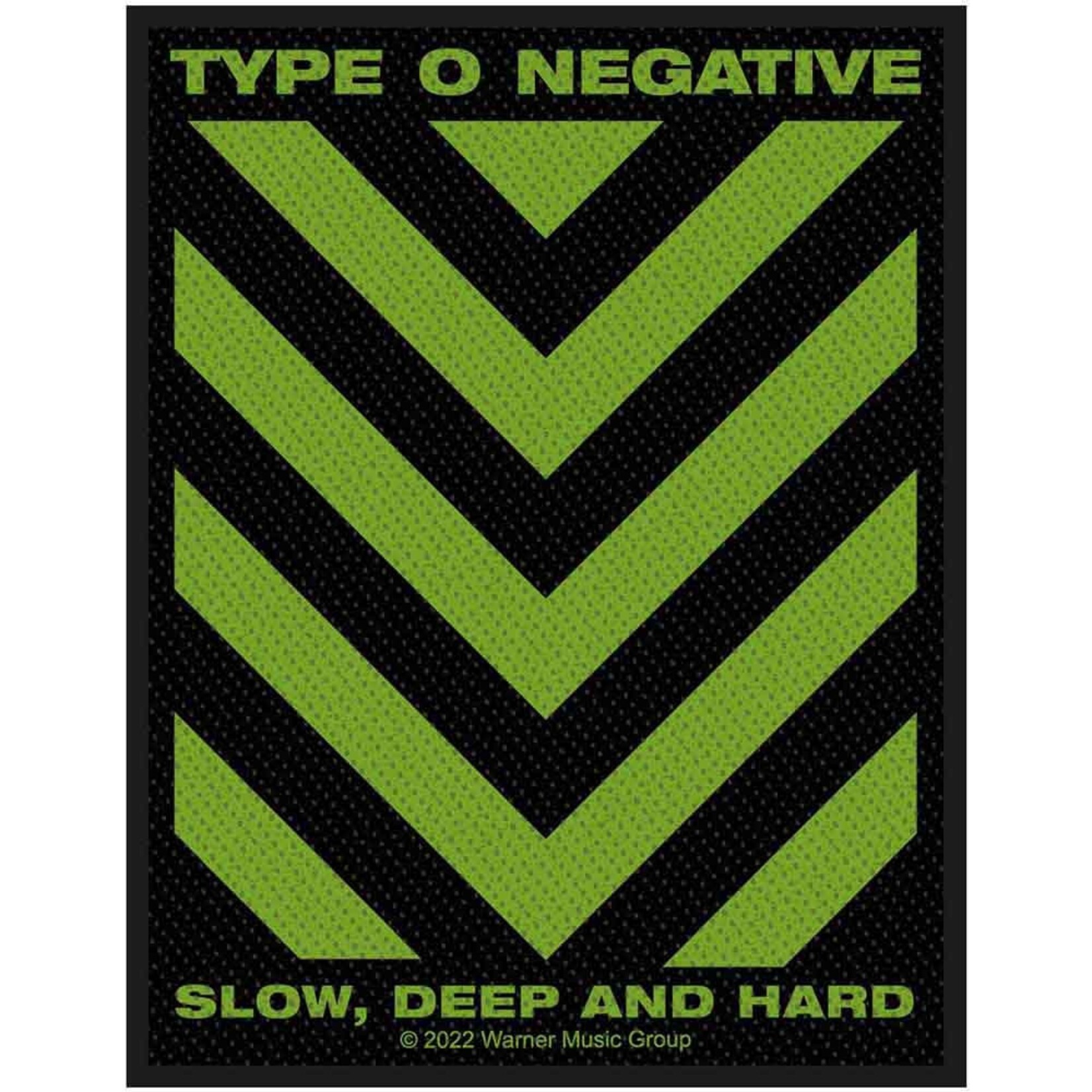 Patch - Type O Negative: Slow, Deep And Hard