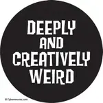 Button - Deeply And Creatively Weird