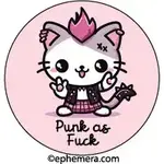 Button - Punk As Fuck