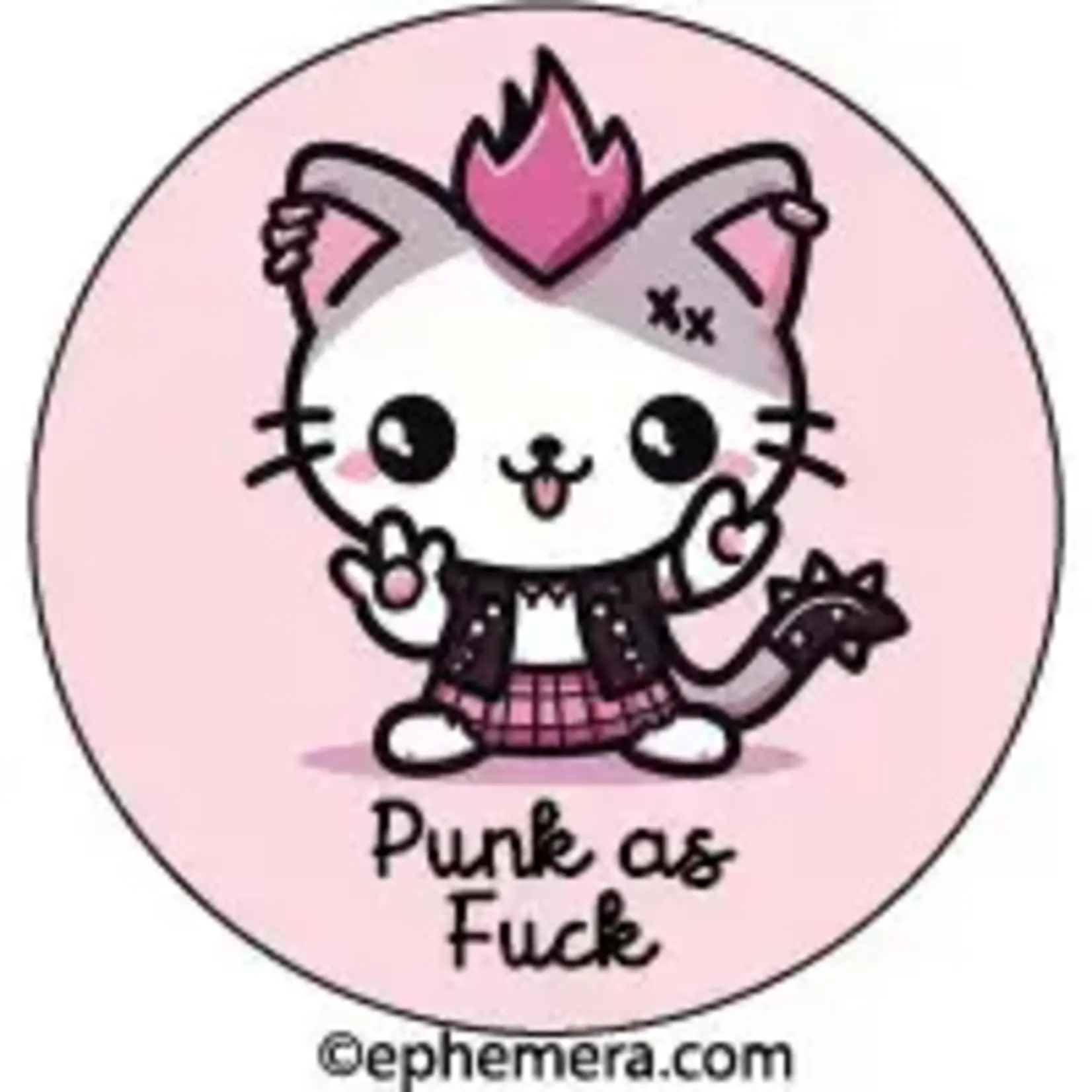 Button - Punk As Fuck