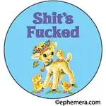Button - Shit's Fucked Lamb