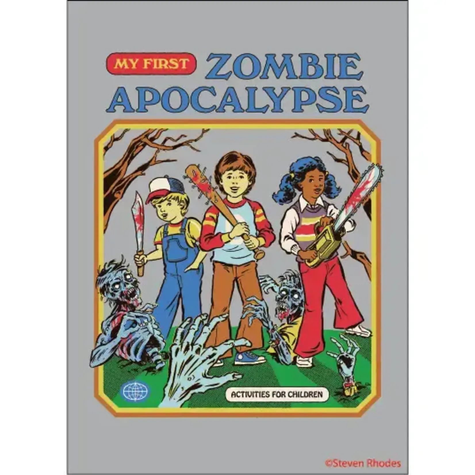 Magnet - Steven Rhodes: My First Zombie Apocalypse Activities For Children