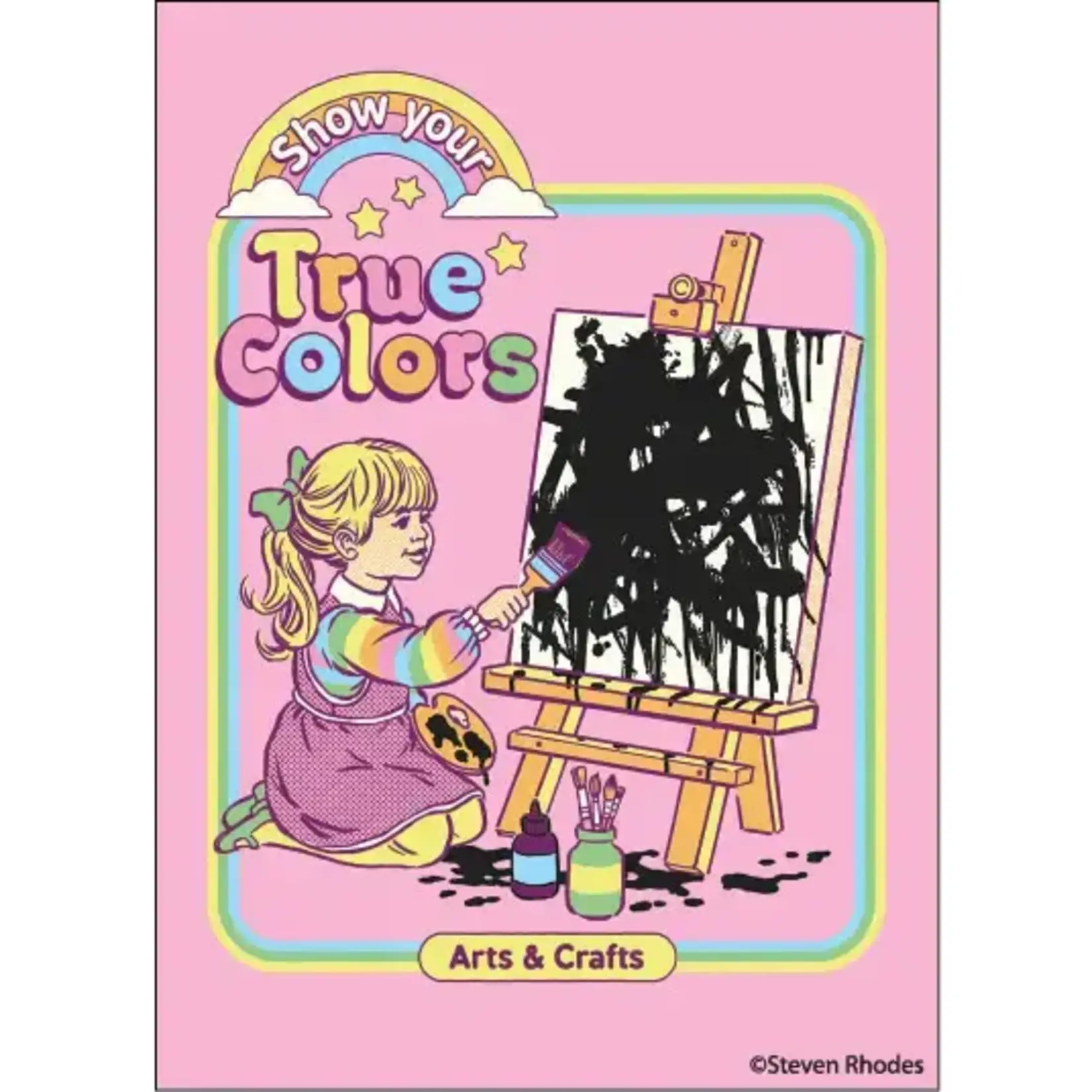 Magnet - Steven Rhodes: Show Your True Colors Arts & Crafts