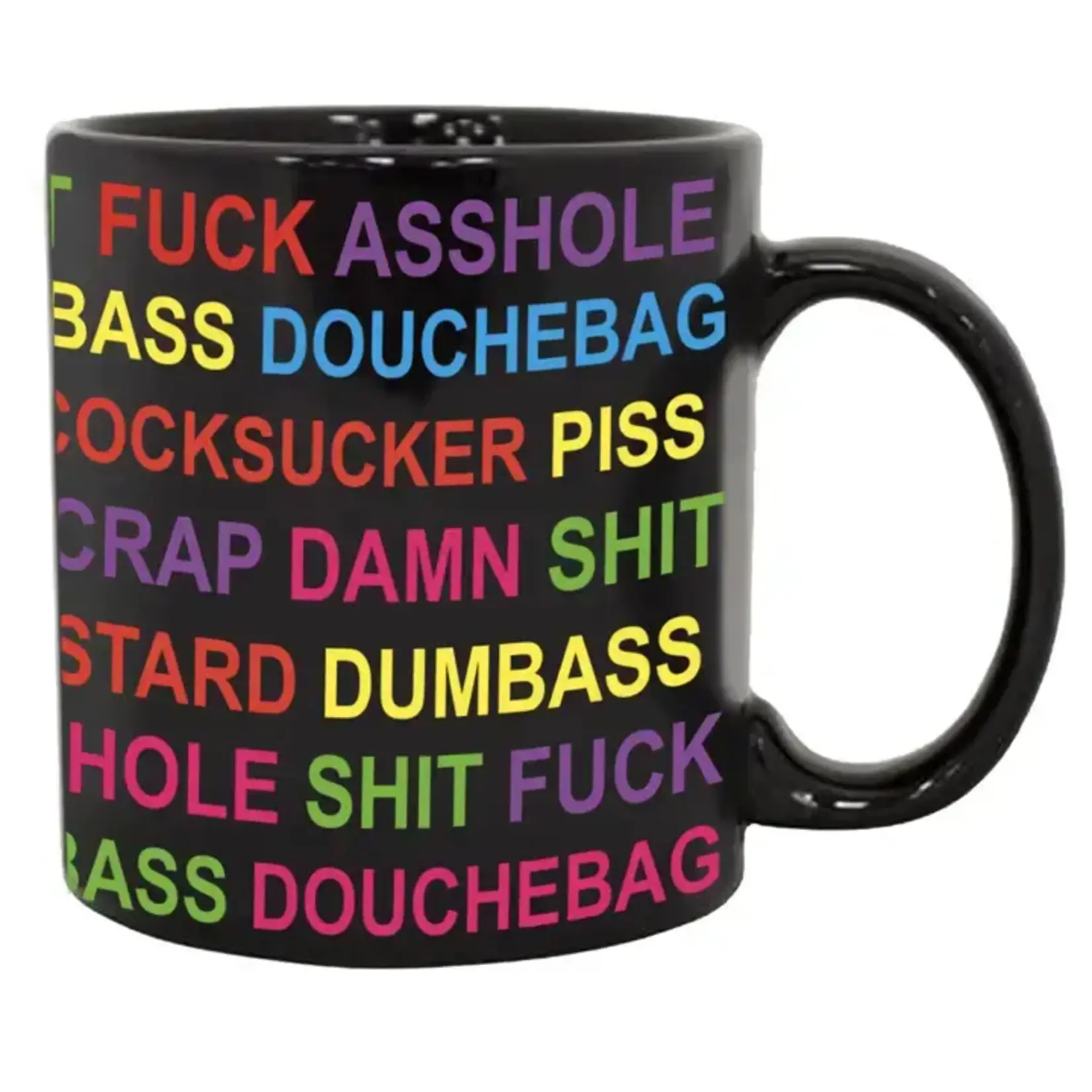 Giant Mug - Dirty Words Blacklight