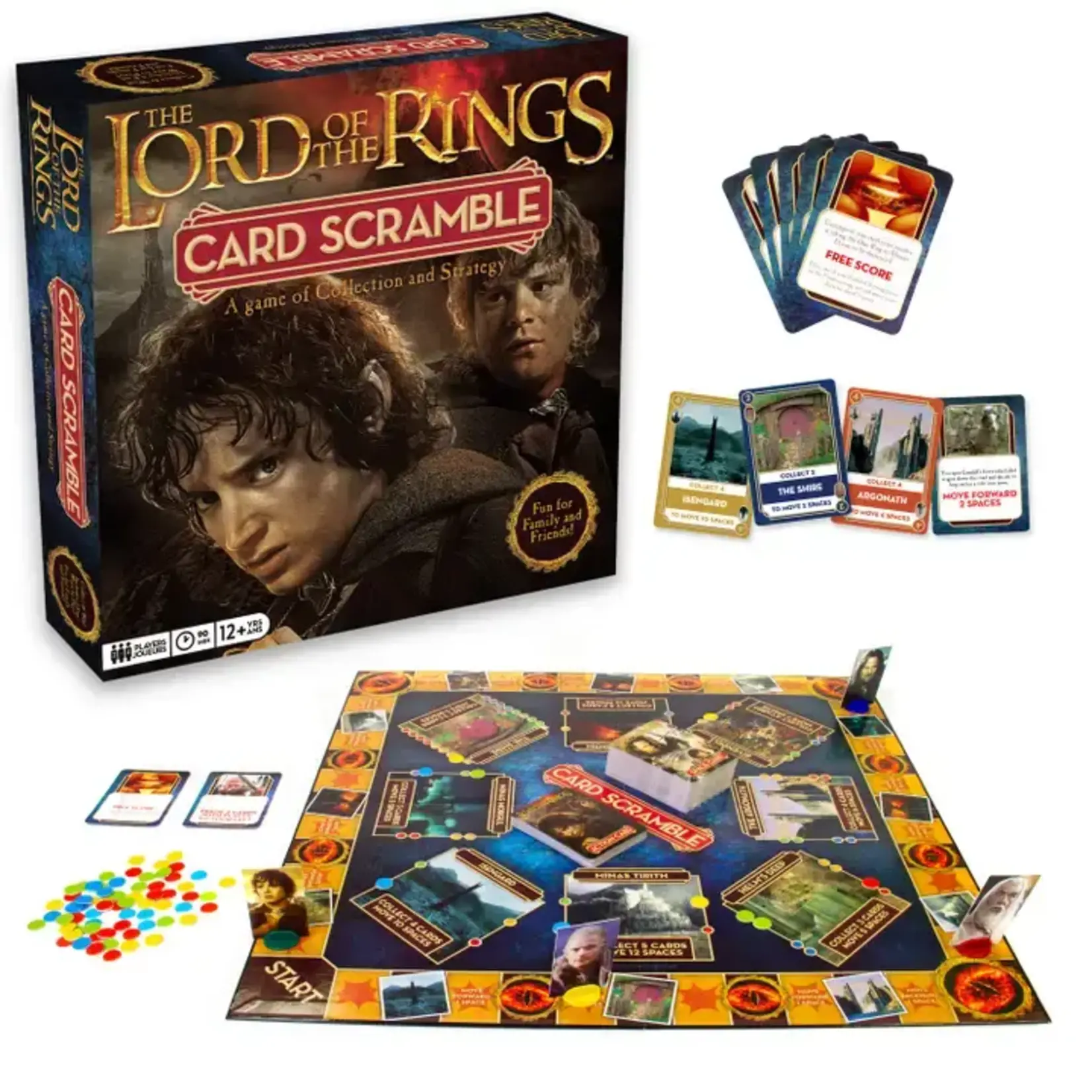 Board Game - Lord Of The Rings: Card Scramble