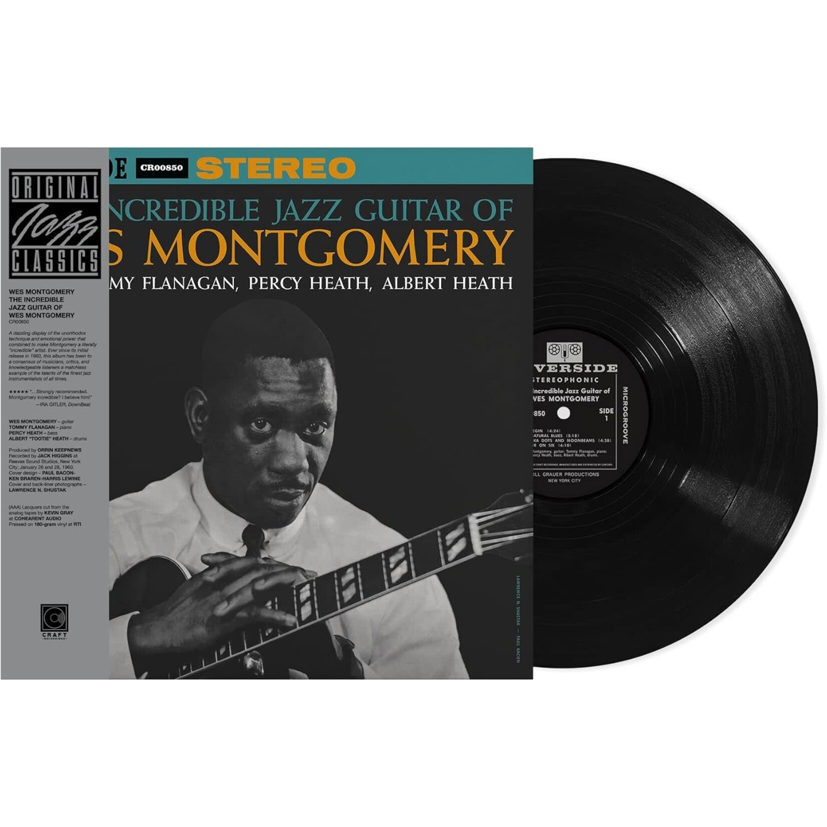 Wes Montgomery - The Incredible Jazz Guitar Of Wes Montgomery (Original Jazz Classics Series) [LP]