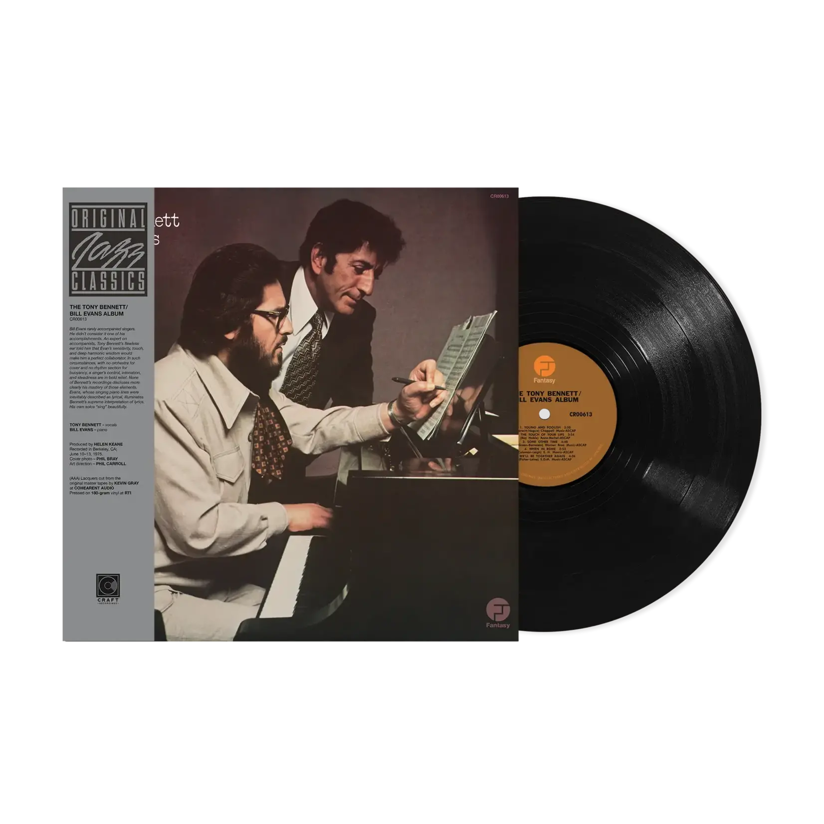 Tony Bennett/Bill Evans - The Tony Bennett Bill Evans Album (Original Jazz Classics Series) [LP]