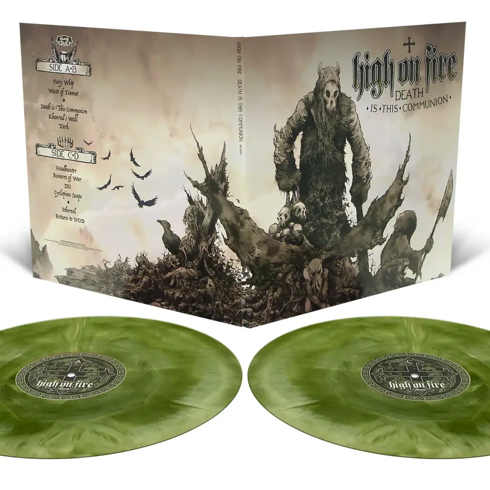 High On Fire - Death Is This Communion (Green/White Vinyl) [LP]