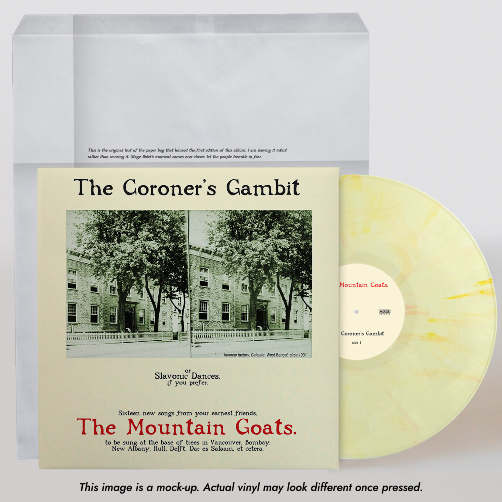 Mountain Goats - The Coroner's Gambit (Yellow Vinyl) [LP]