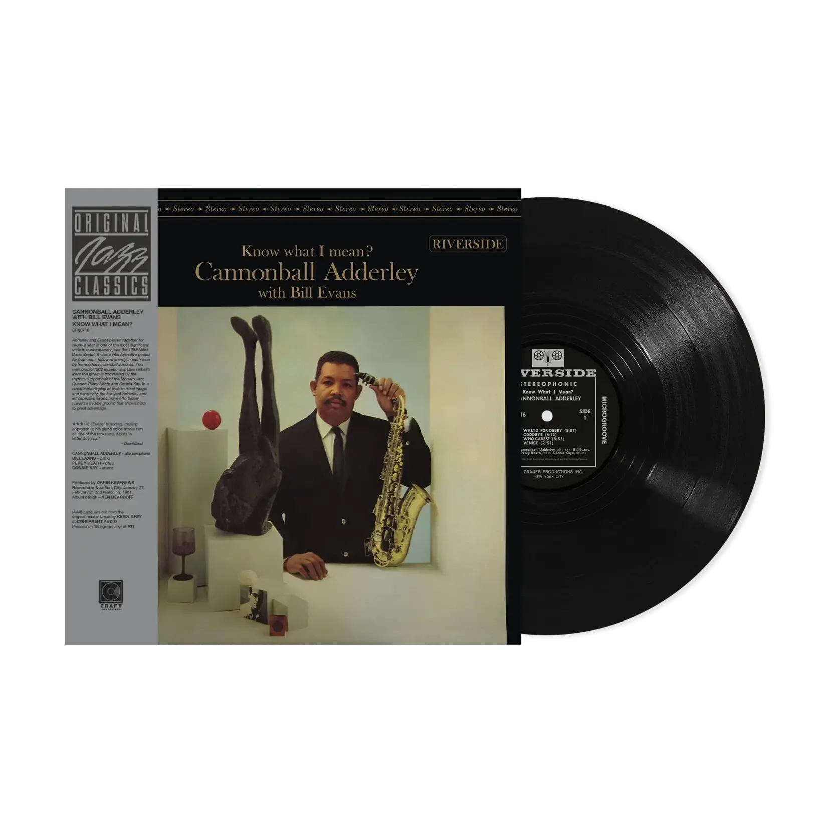 Cannonball Adderley/Bill Evans - Know What I Mean? (Original Jazz Classics Series) [LP]