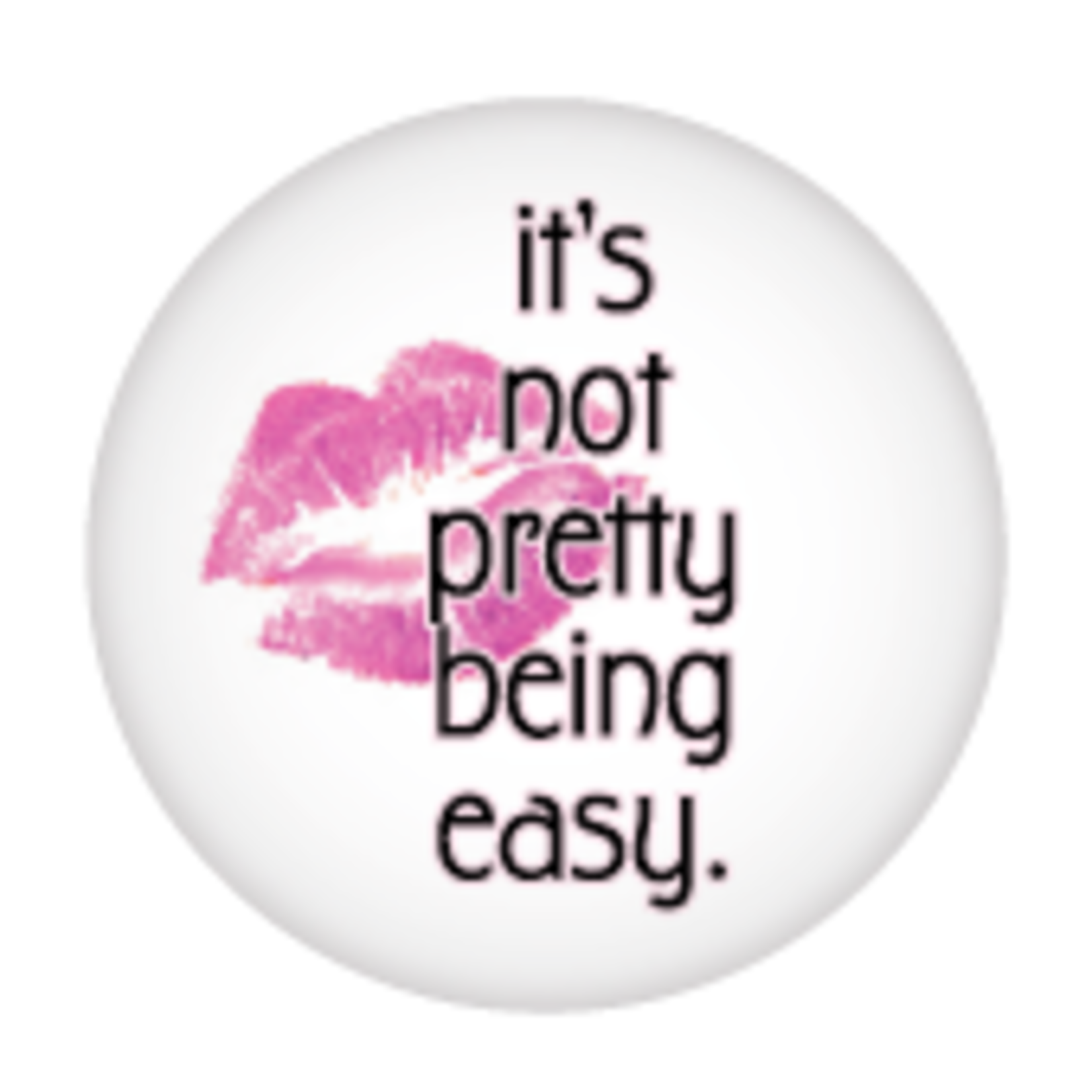 Button - It's Not Pretty Being Easy