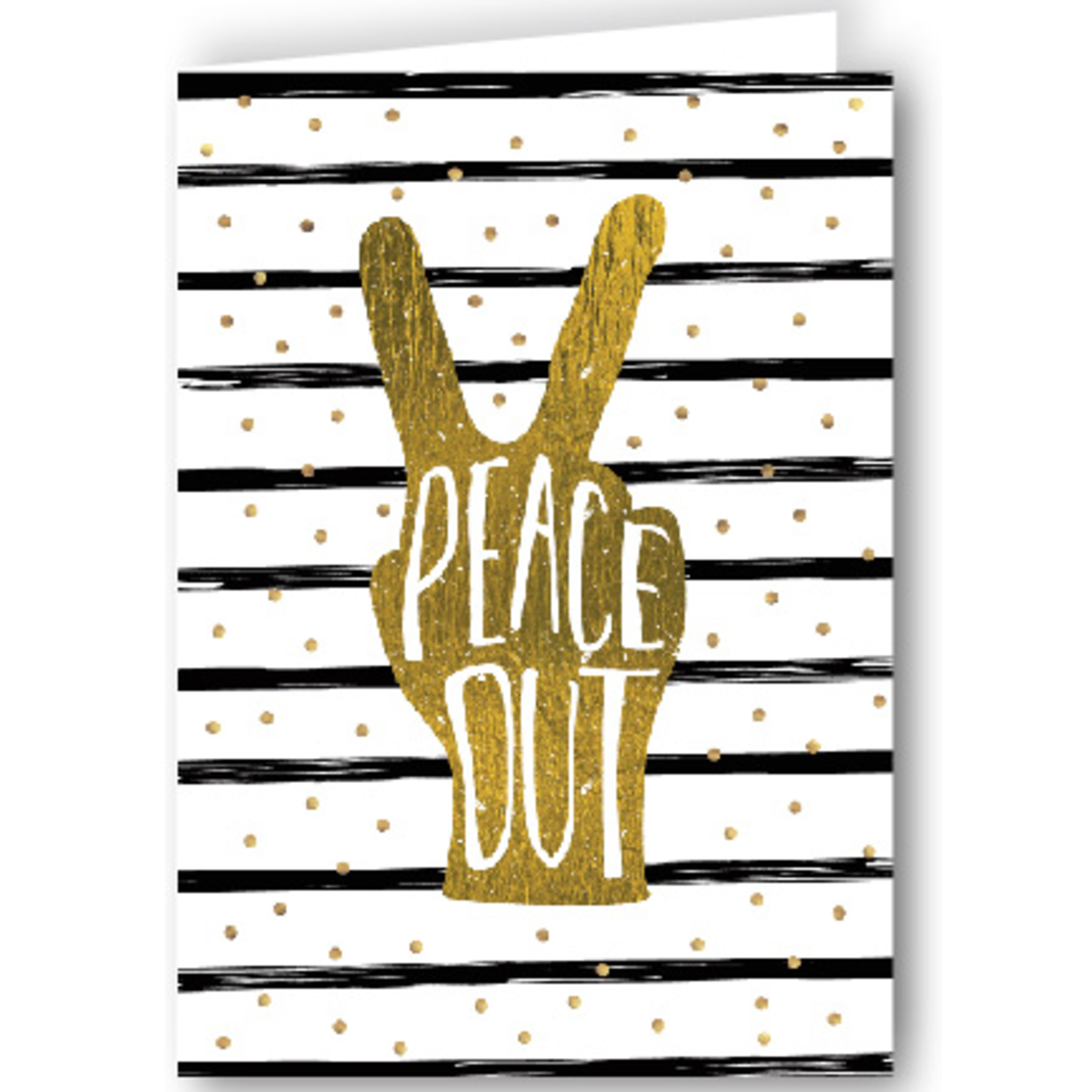 Greeting Card - Peace Out