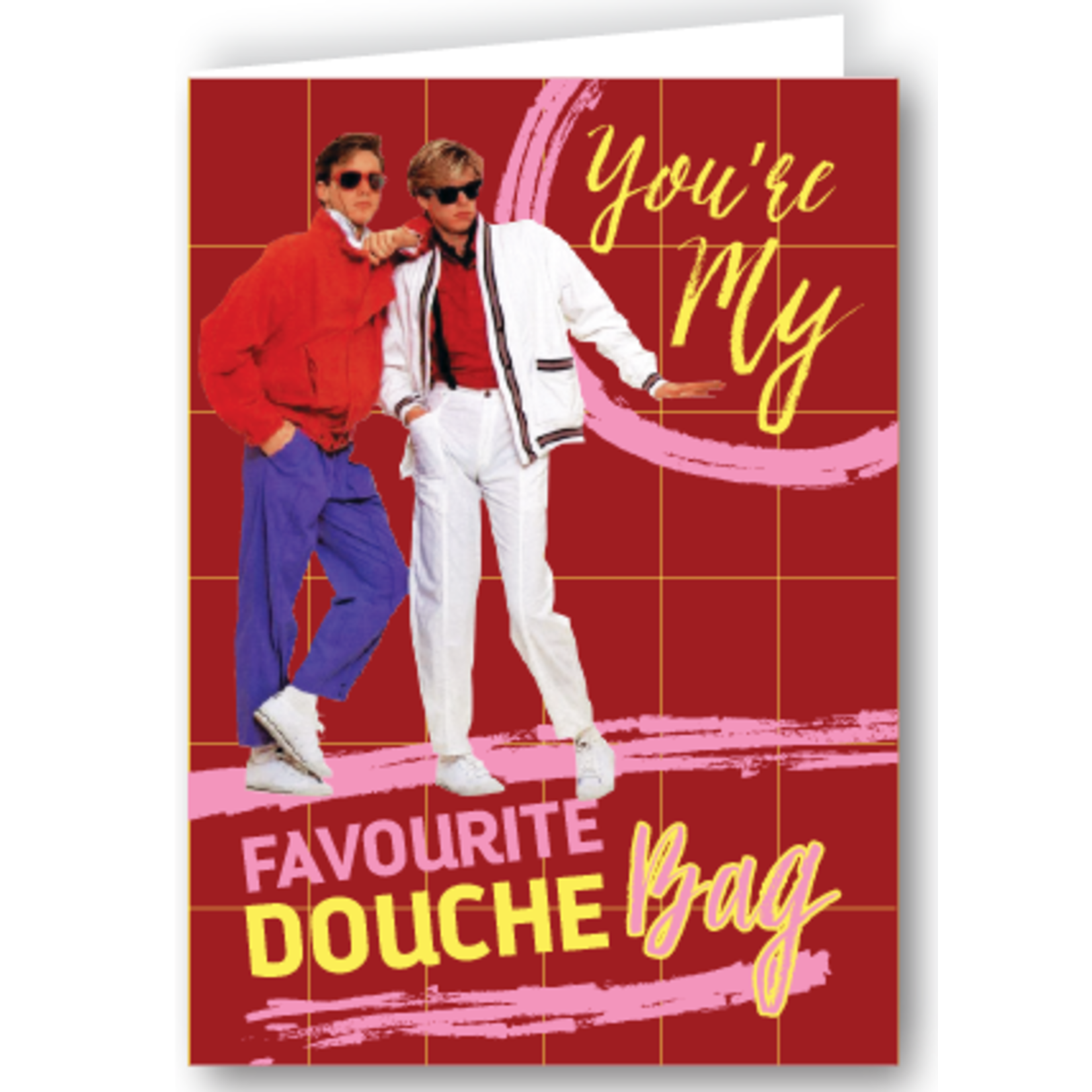 Greeting Card - You're My Favourite Douche Bag