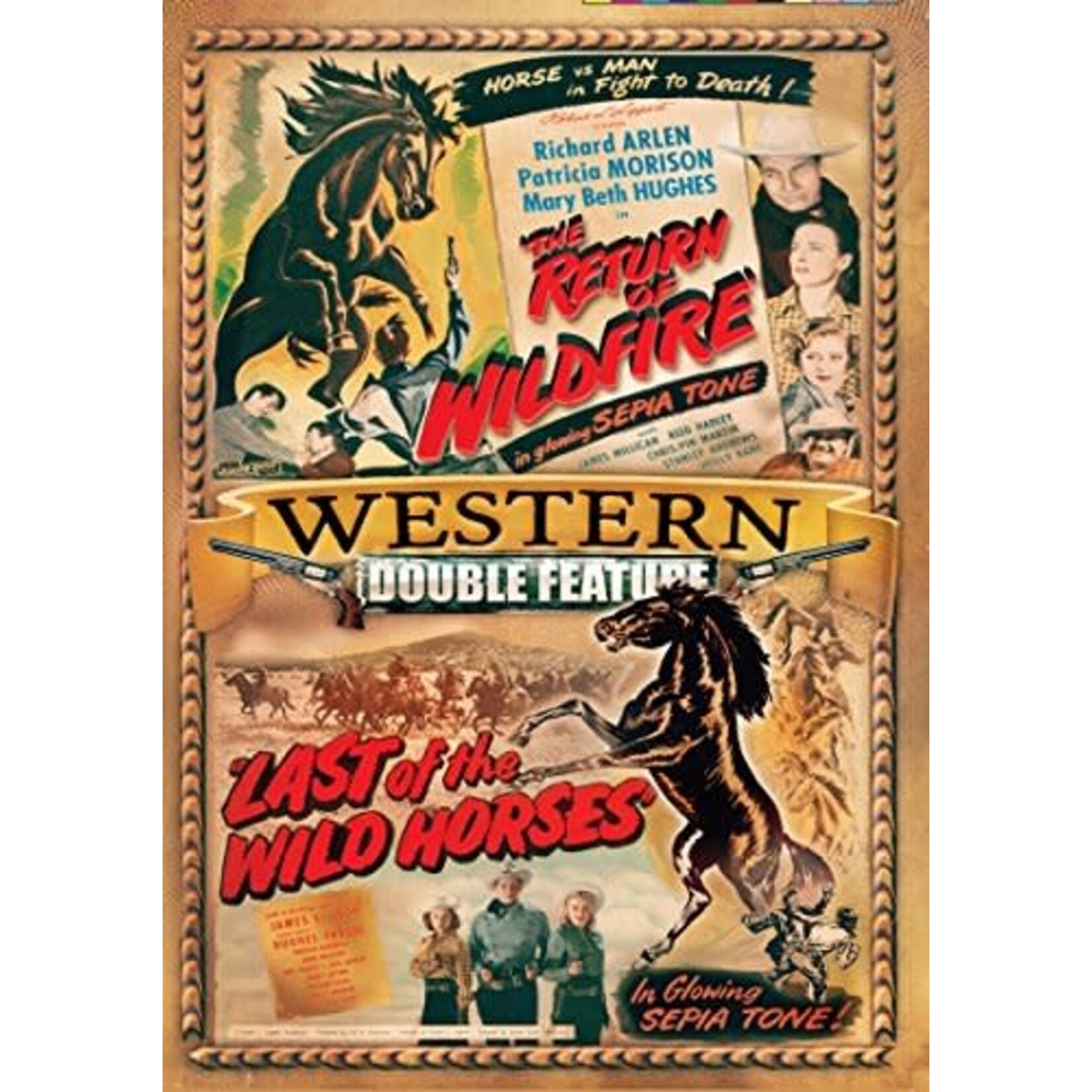 Return Of Wildfire/Last Of The Wild Horses - Western Double Feature [DVD]