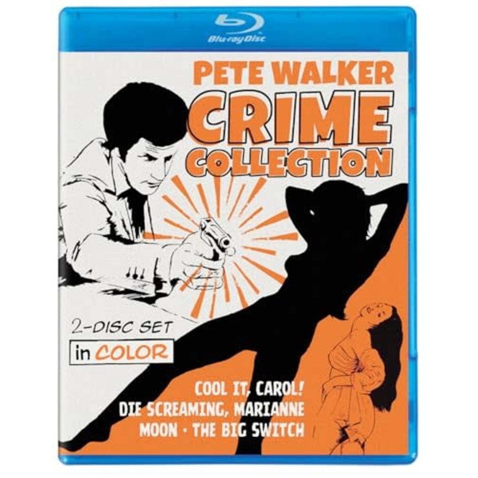 Cool It, Carol!/Die Screaming, Marianne/Moon/The Big Switch - Pete Walker Crime Collection [2BRD]