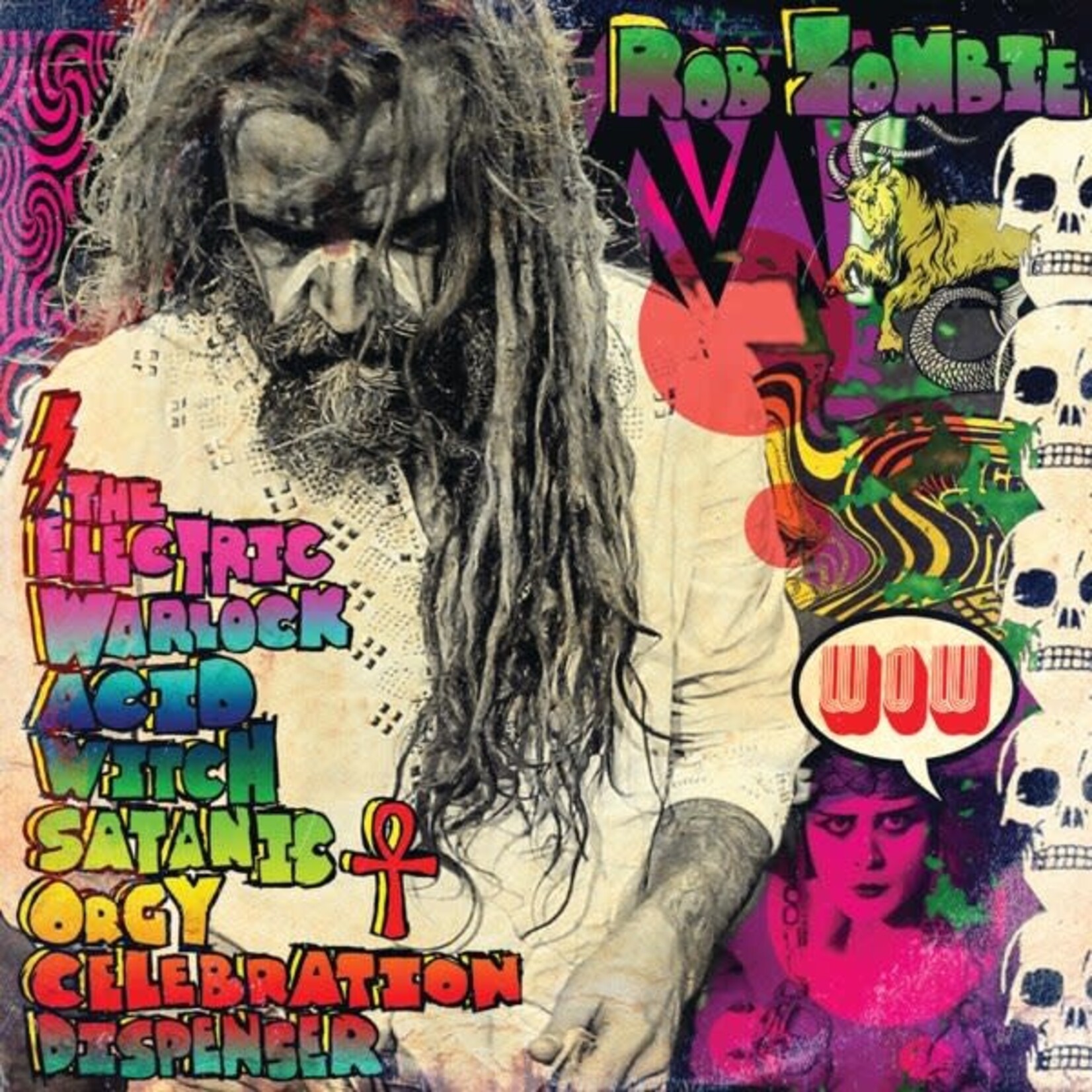 Rob Zombie - The Electric Warlock Acid Witch Satanic Orgy Celebration Dispenser [USED CD]