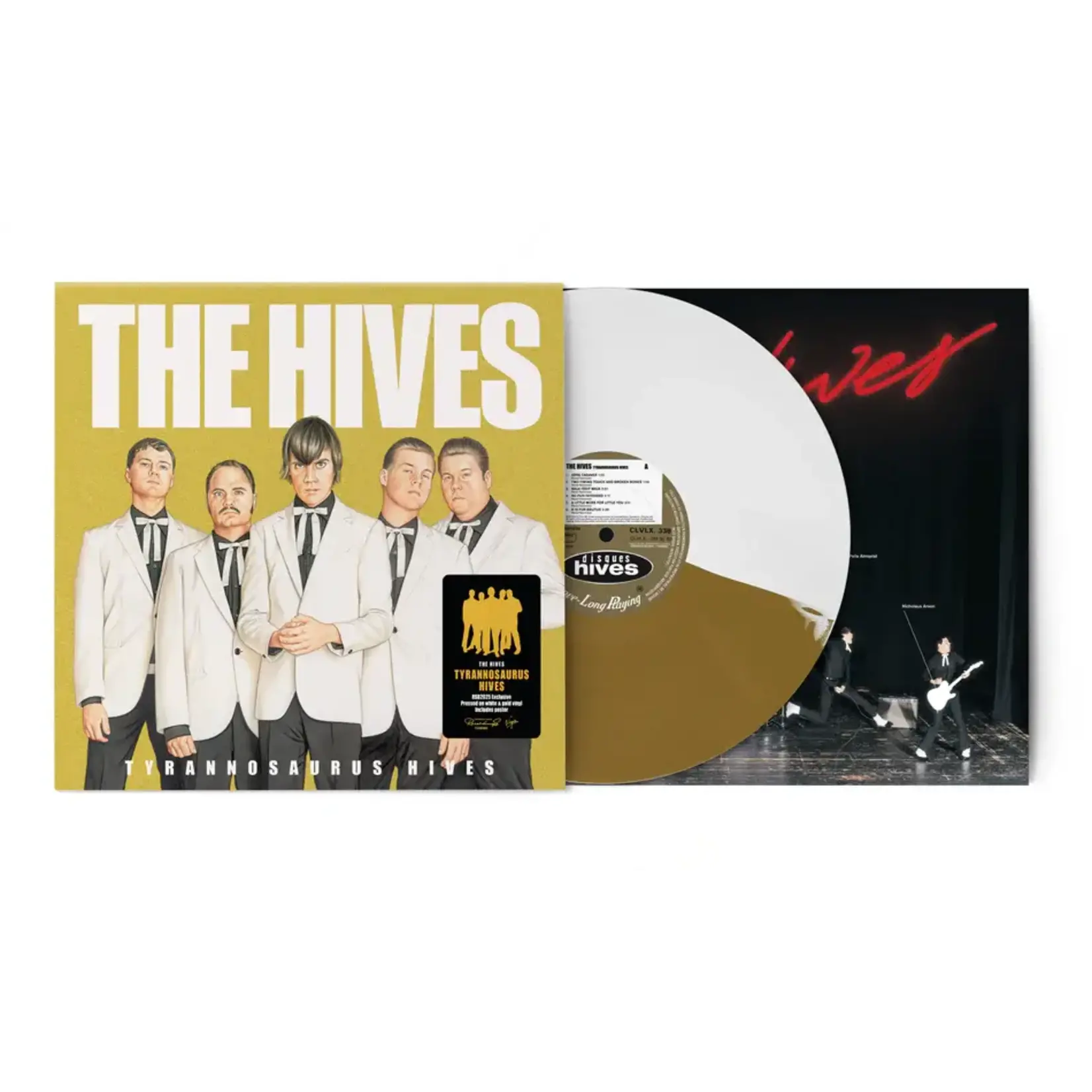 Hives - Tyrannosaurus Hives (White/Gold Vinyl) [LP] (RSD2025)