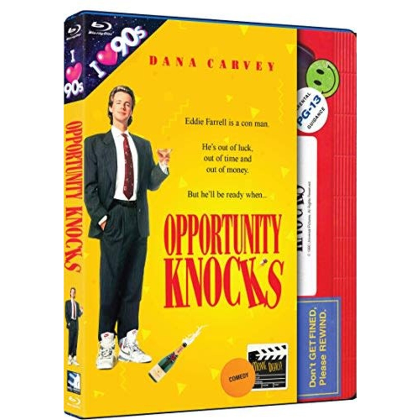 Opportunity Knocks (1990) (Retro VHS Packaging) [USED BRD]