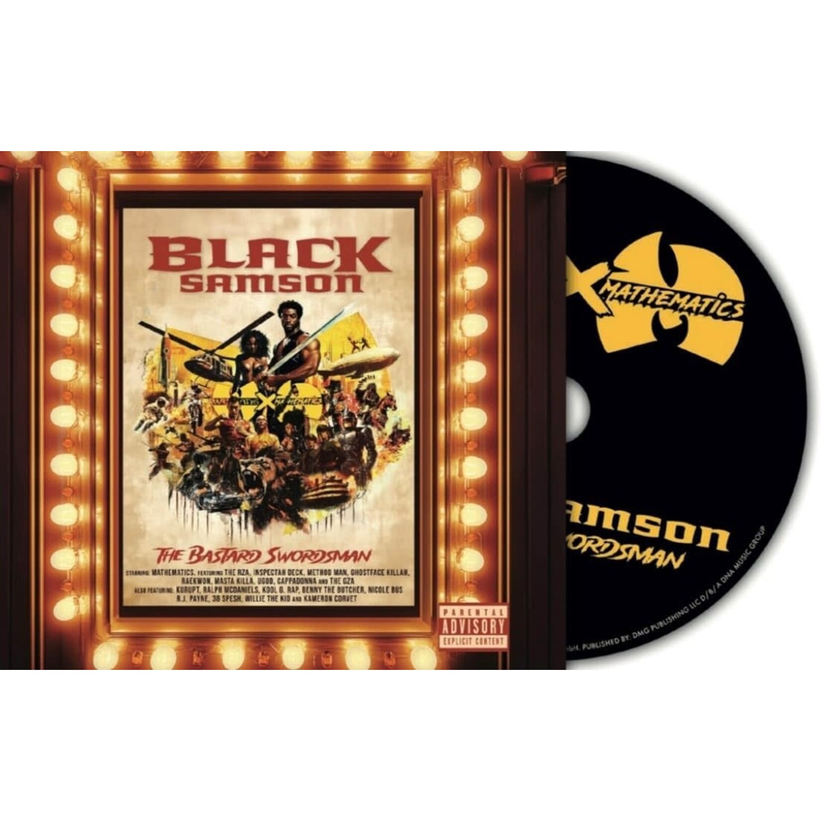 Wu-Tang Clan/Mathematics - Black Samson, The Bastard Swordsman [CD]