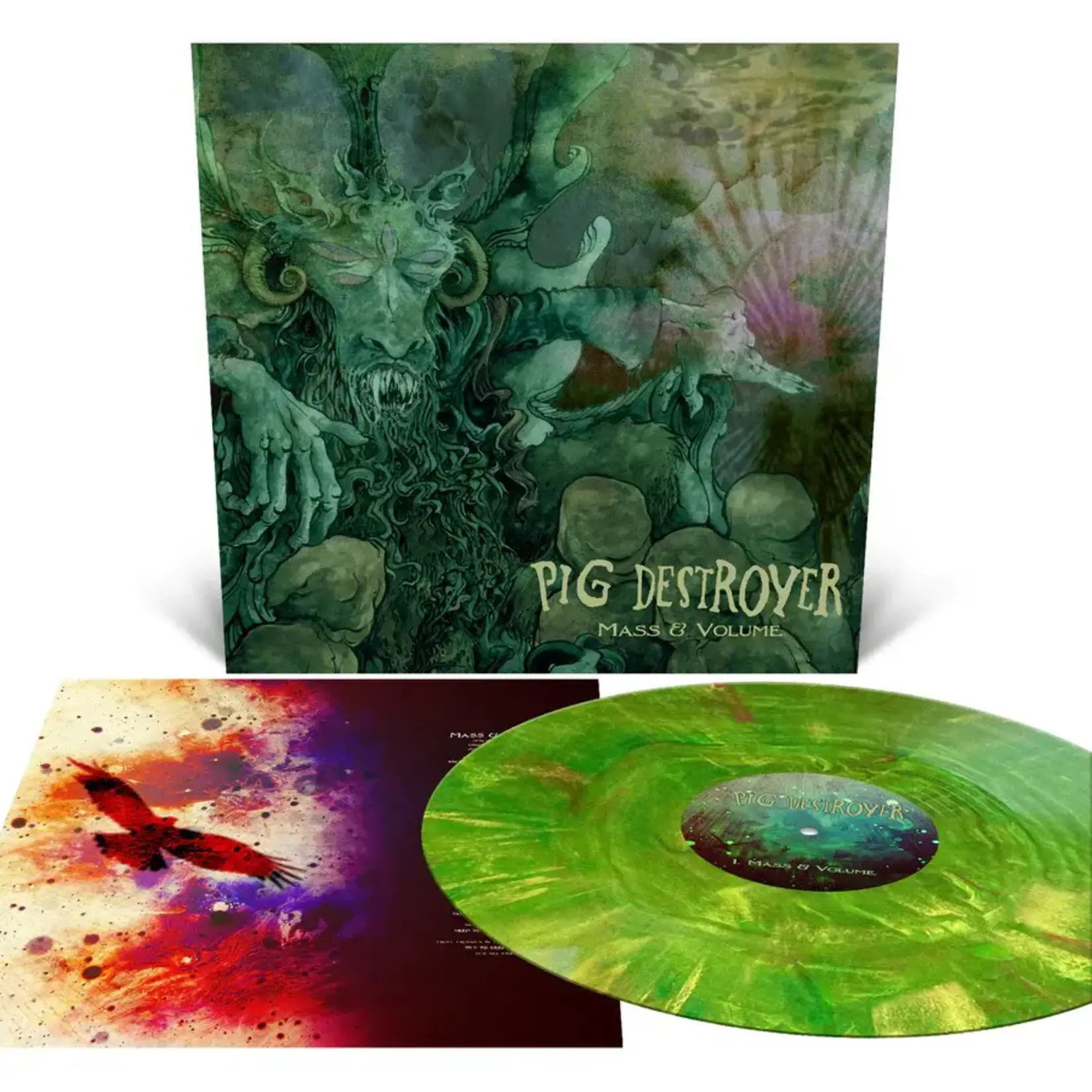 Pig Destroyer - Mass & Volume (Green Vinyl) [LP]
