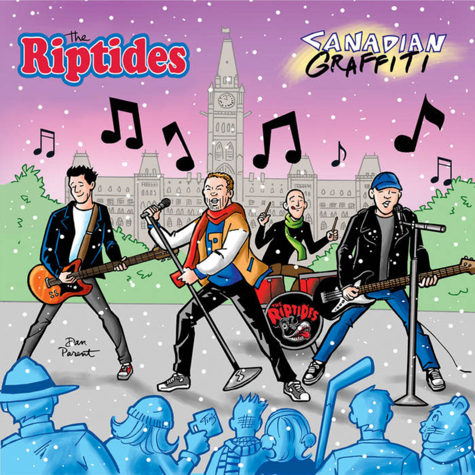 Riptides - Canadian Graffiti (Red Vinyl) [LP]