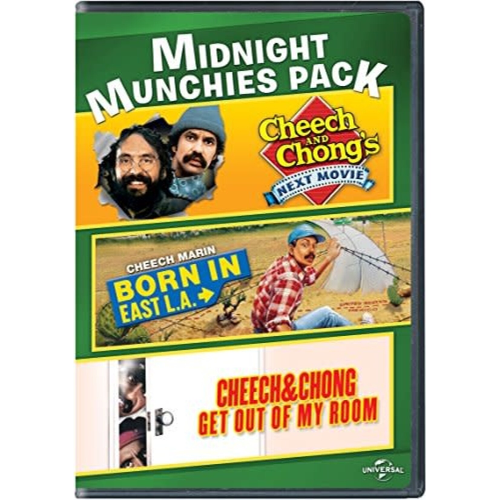 Cheech And Chong's Next Movie/Born In East L.A./Cheech And Chong Get Out Of My Room - Midnight Munchies Pack [USED DVD]