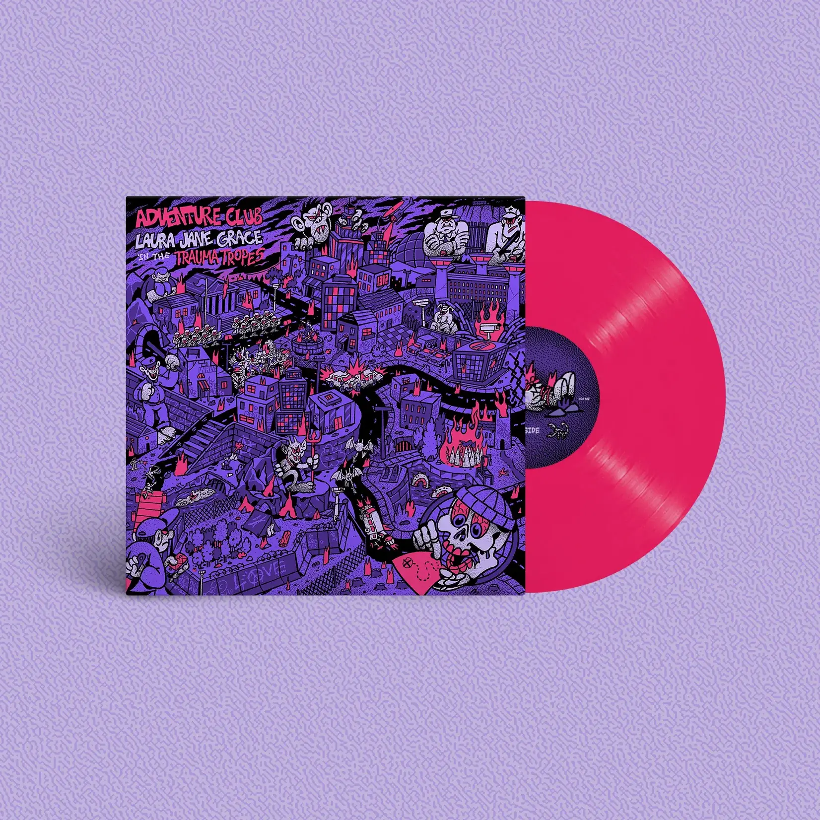 Laura Jane Grace - Adventure Club (Pink Vinyl) [LP]