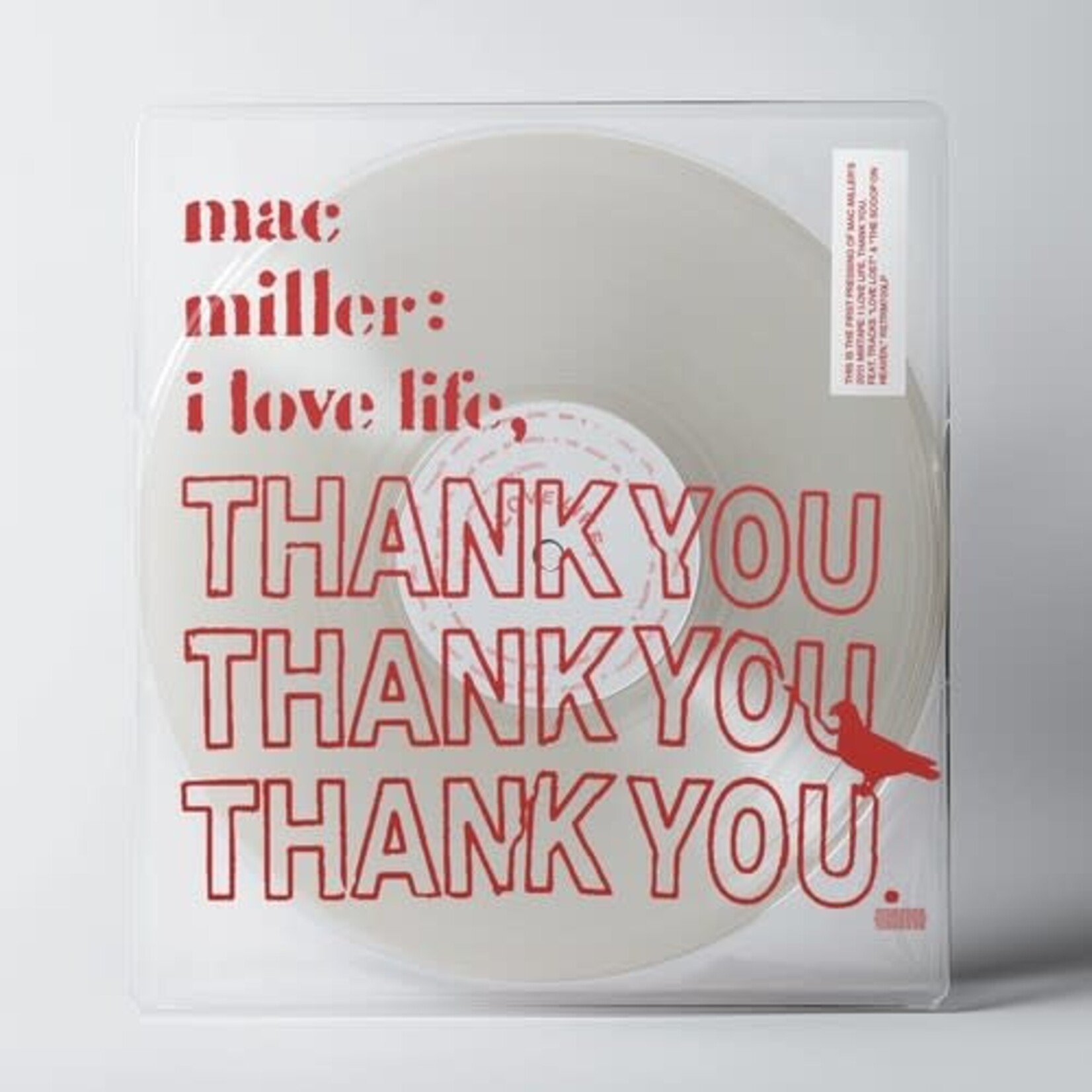 Mac Miller - I Love Life, Thank You (Clear Vinyl) [LP]
