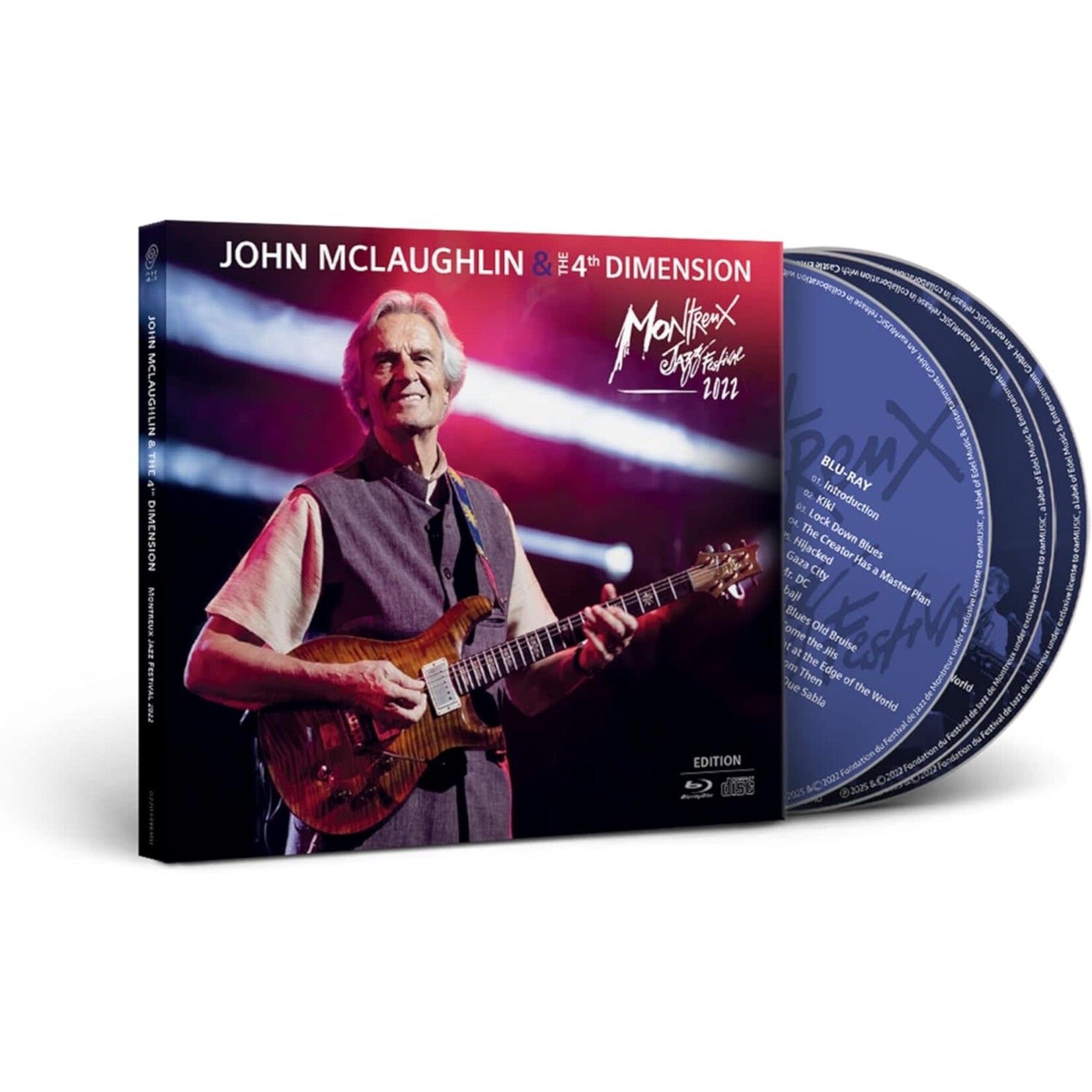 John McLaughlin - Montreux Jazz Festival 2022 [2CD/BRD]