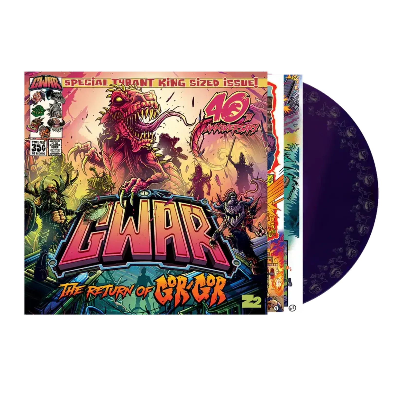 Gwar - The Return of Gor Gor (Purple Vinyl) [LP]