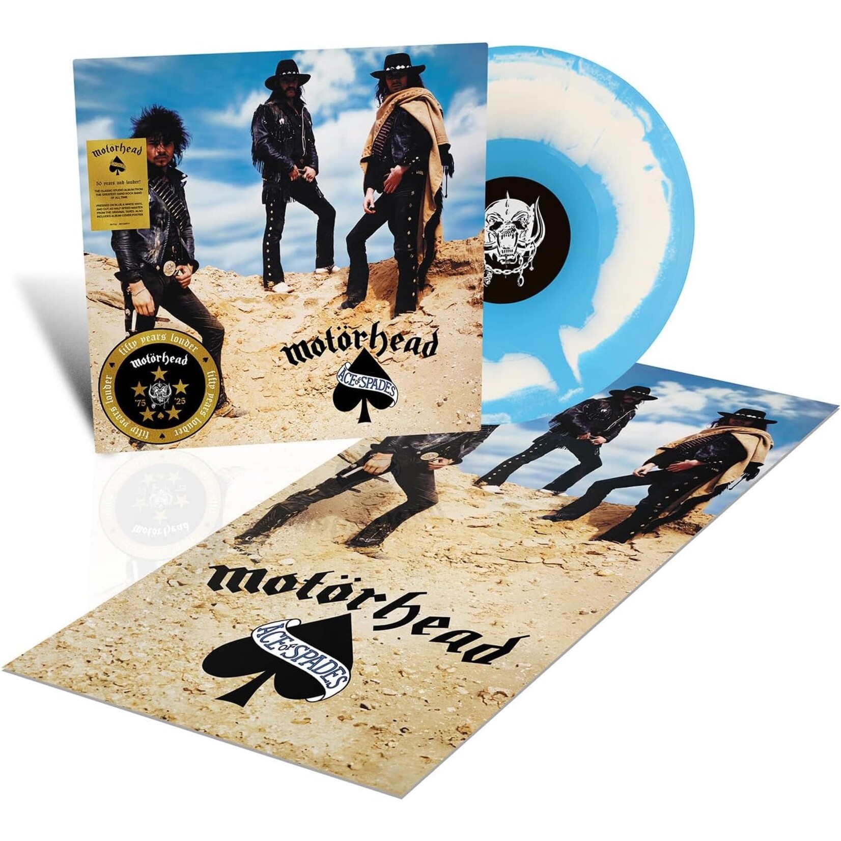 Motorhead - Ace Of Spades (Blue/White Vinyl) [LP]