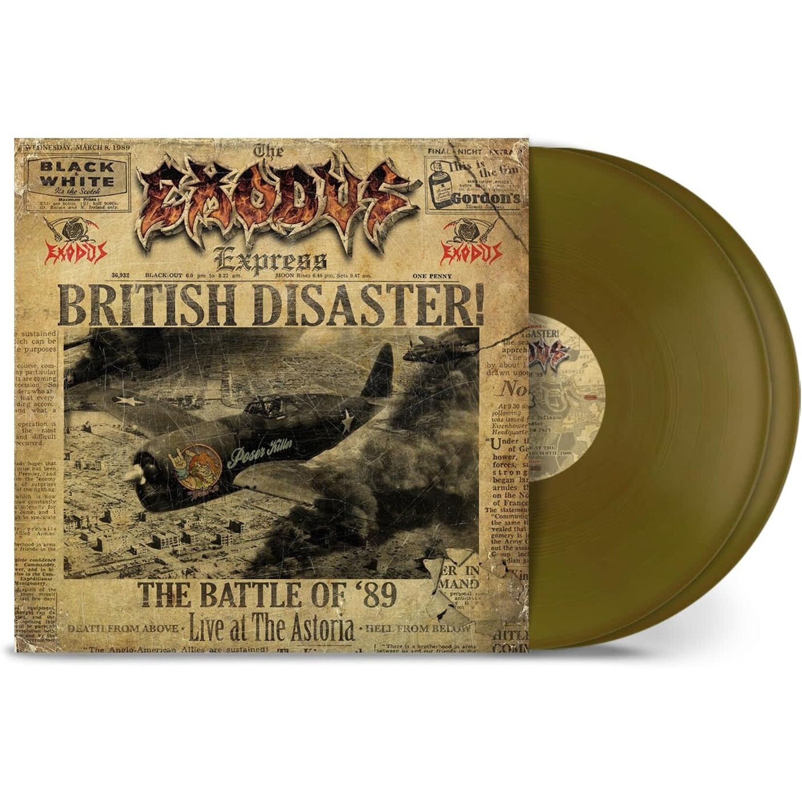 Exodus - British Disaster! The Battle Of '89: Live At The Astoria (Gold Vinyl) [2LP]