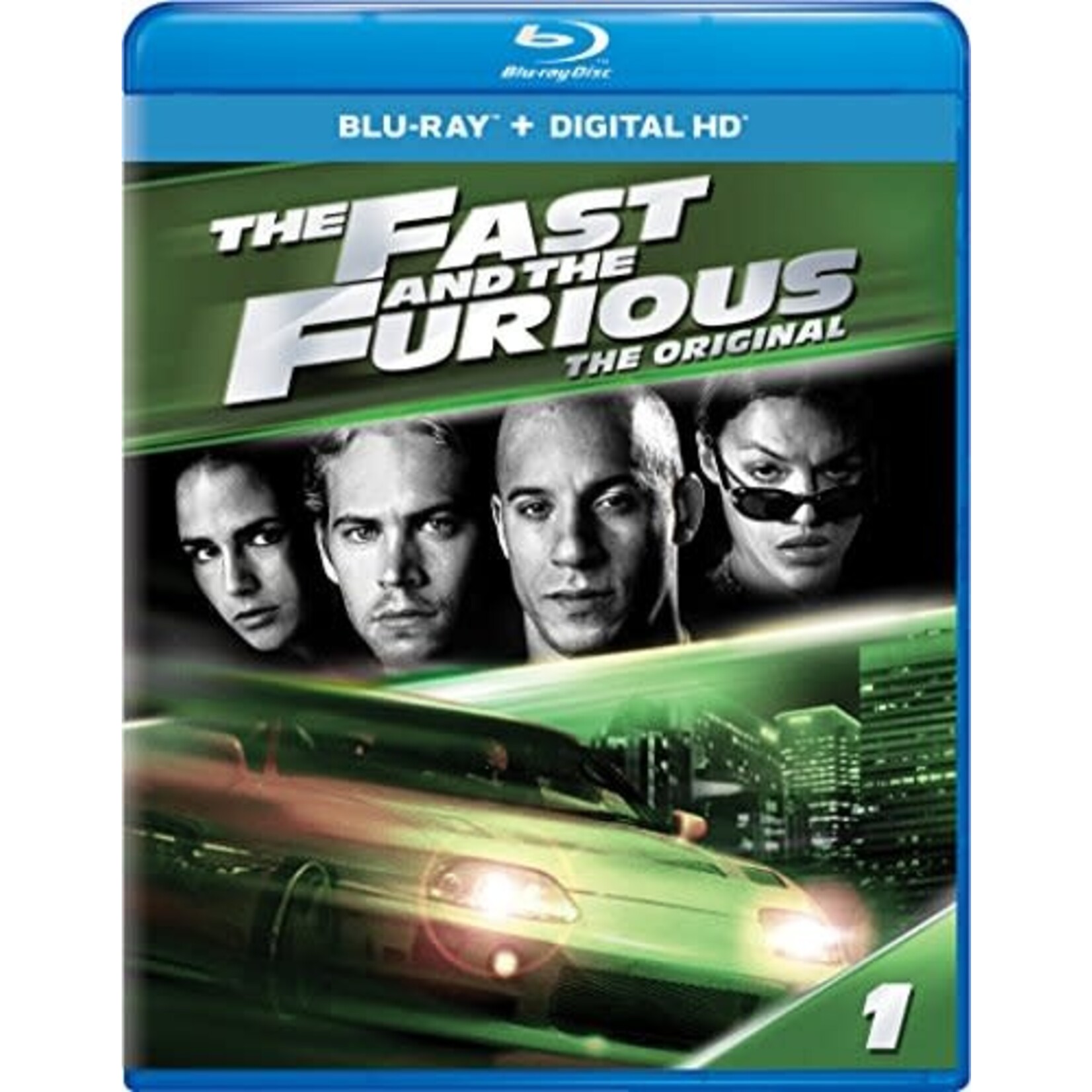 Fast And The Furious 1: Fast And The Furious (2001) [USED BRD]