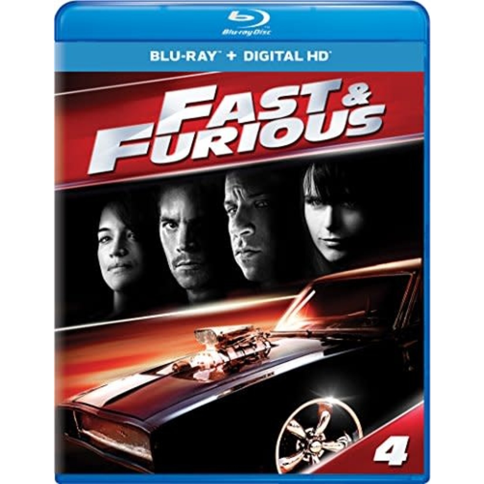 Fast And The Furious 4: Fast & Furious [USED BRD]