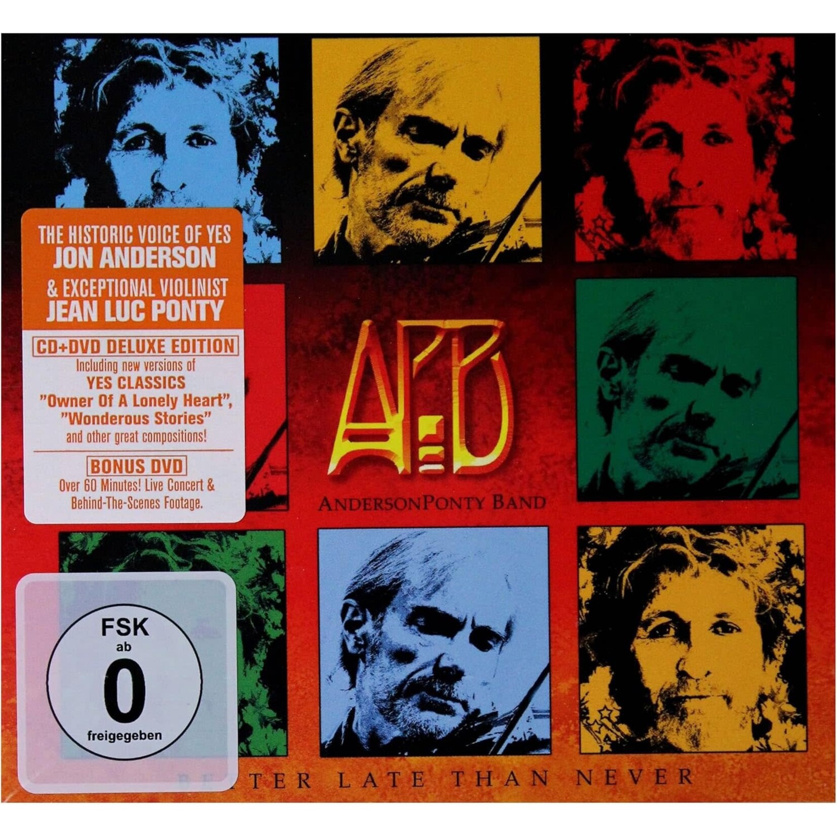 Anderson Ponty Band - Better Late Than Never (Dlx Ed) [USED CD/DVD]