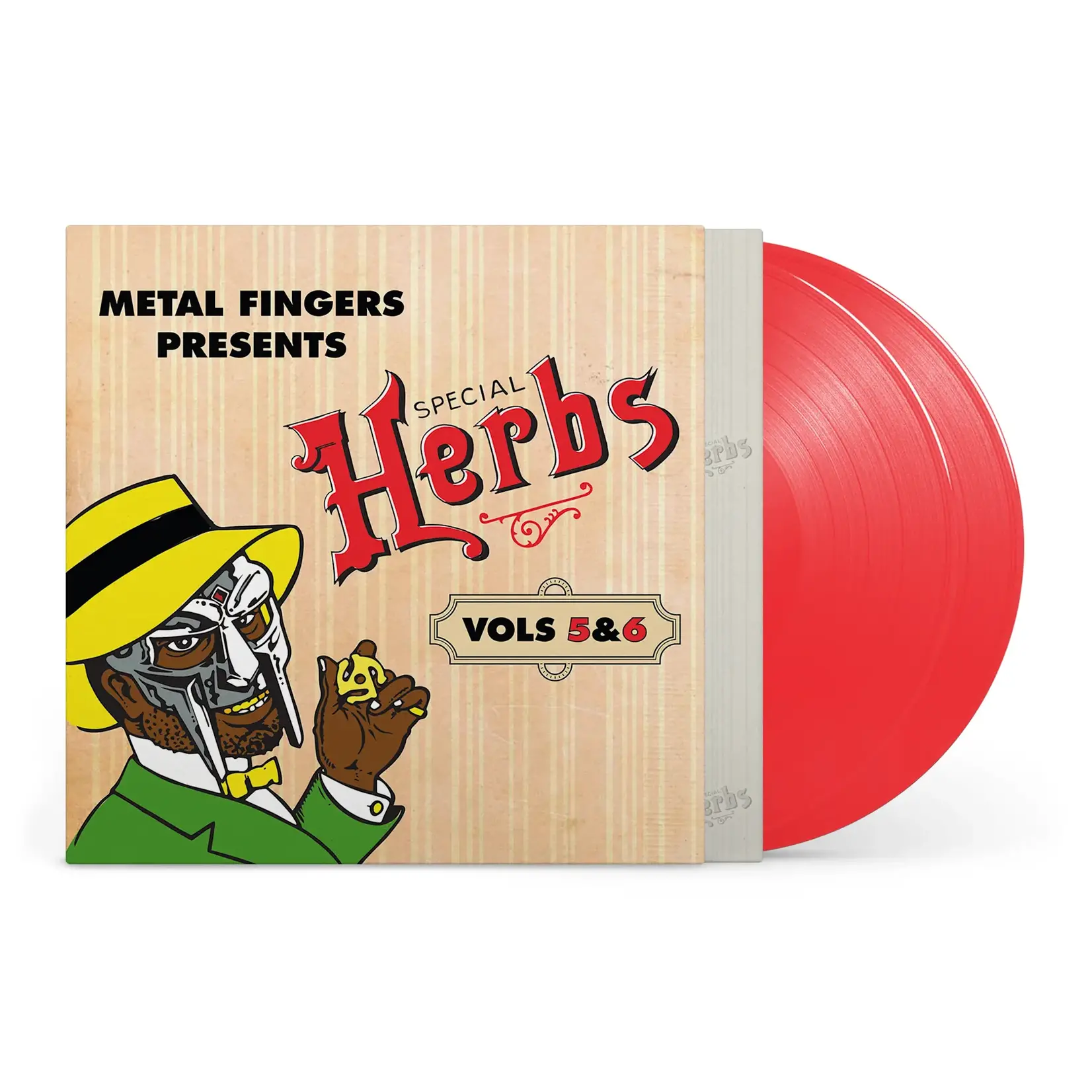 MF Doom - Metal Fingers Presents: Special Herbs Vol. 5 & 6 (Red Vinyl) [2LP]