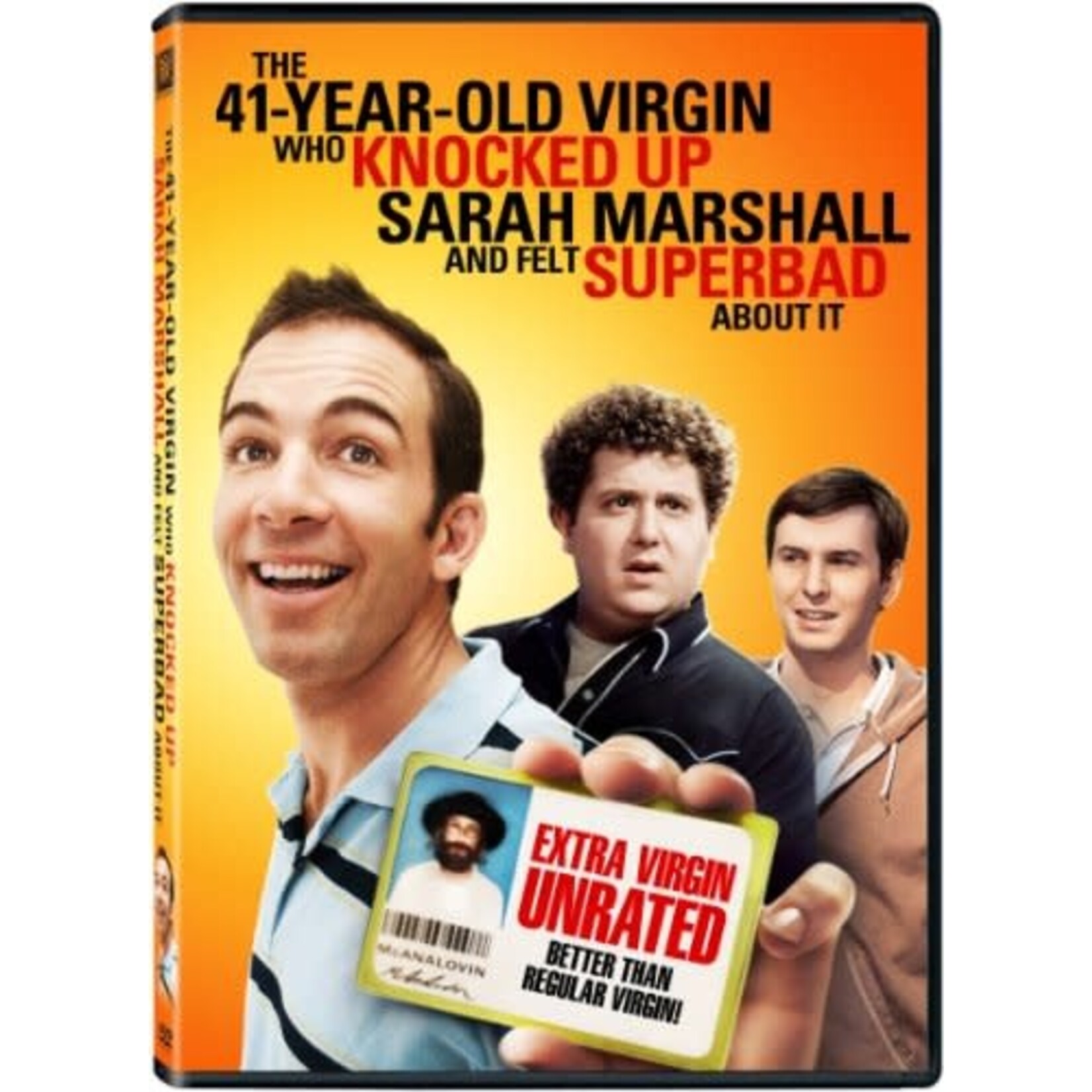 41-Year-Old Virgin Who Knocked Up Sarah Marshall And Felt Superbad About It (2010) [USED DVD]