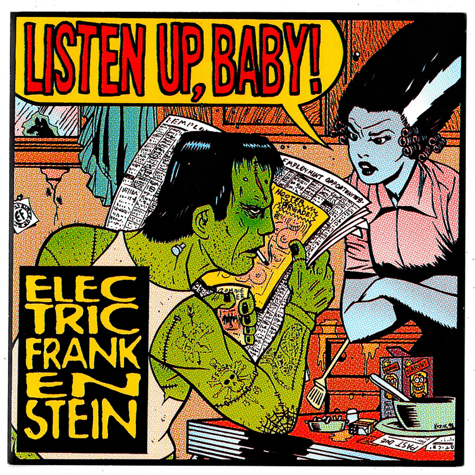 Electric Frankenstein - Listen, Up Baby! [LP]
