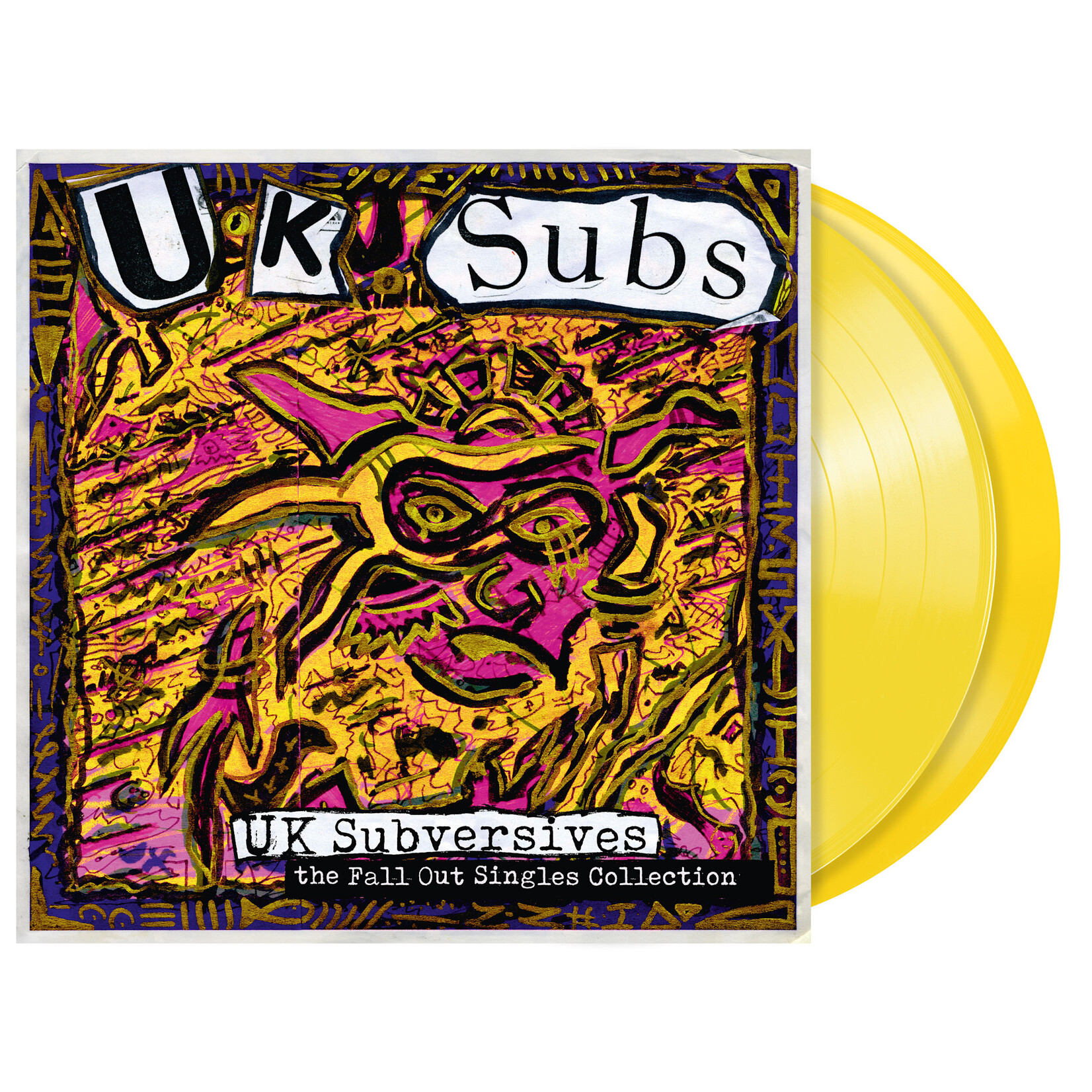 UK Subs - UK Subversives: The Fall Out Singles Collection (Yellow Vinyl) [2LP]