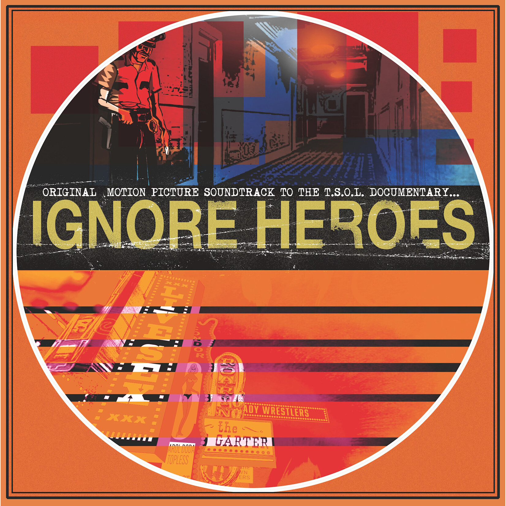 T.S.O.L. - Ignore Heroes (OST) (Green/Blue Vinyl) [LP]