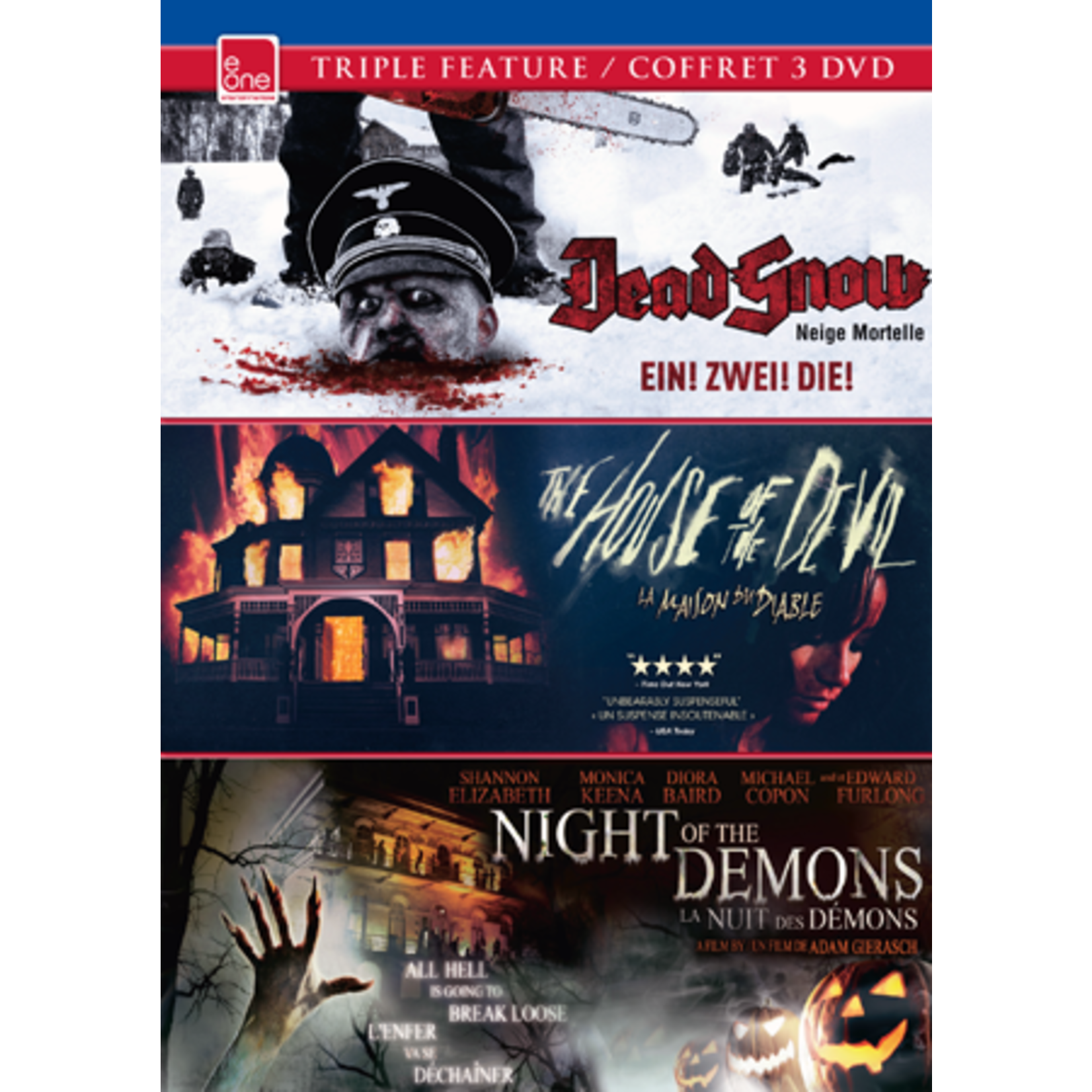 Dead Snow/The House Of The Devil/Night Of The Demons - Triple Feature [USED 3DVD]