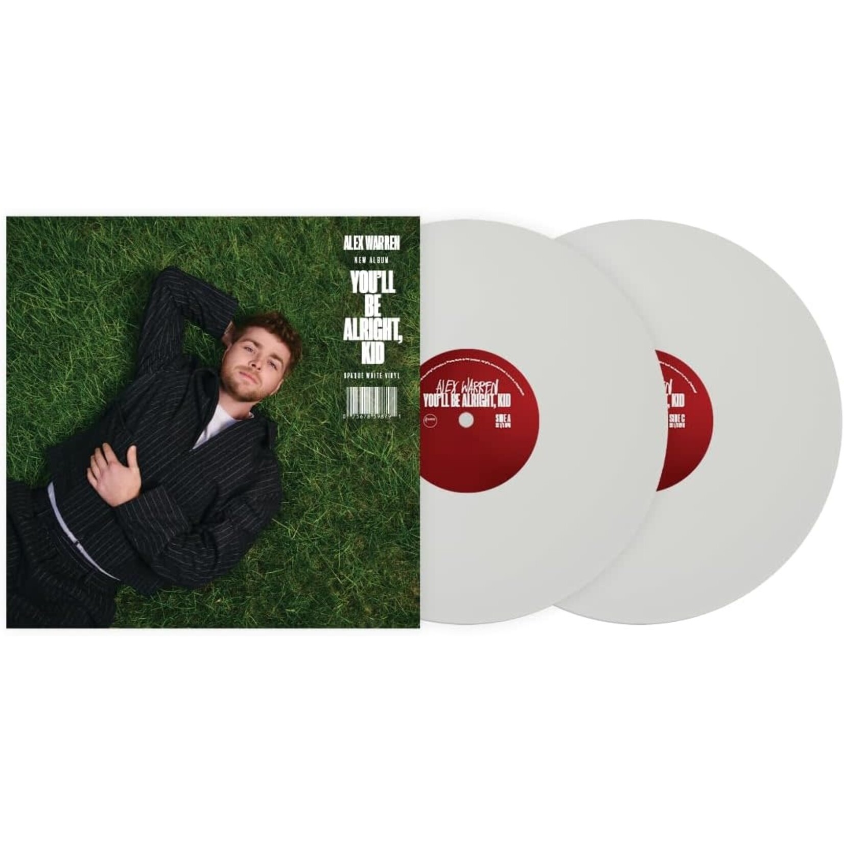 Alex Warren - You'll Be Alright, Kid (White Vinyl) [2LP]